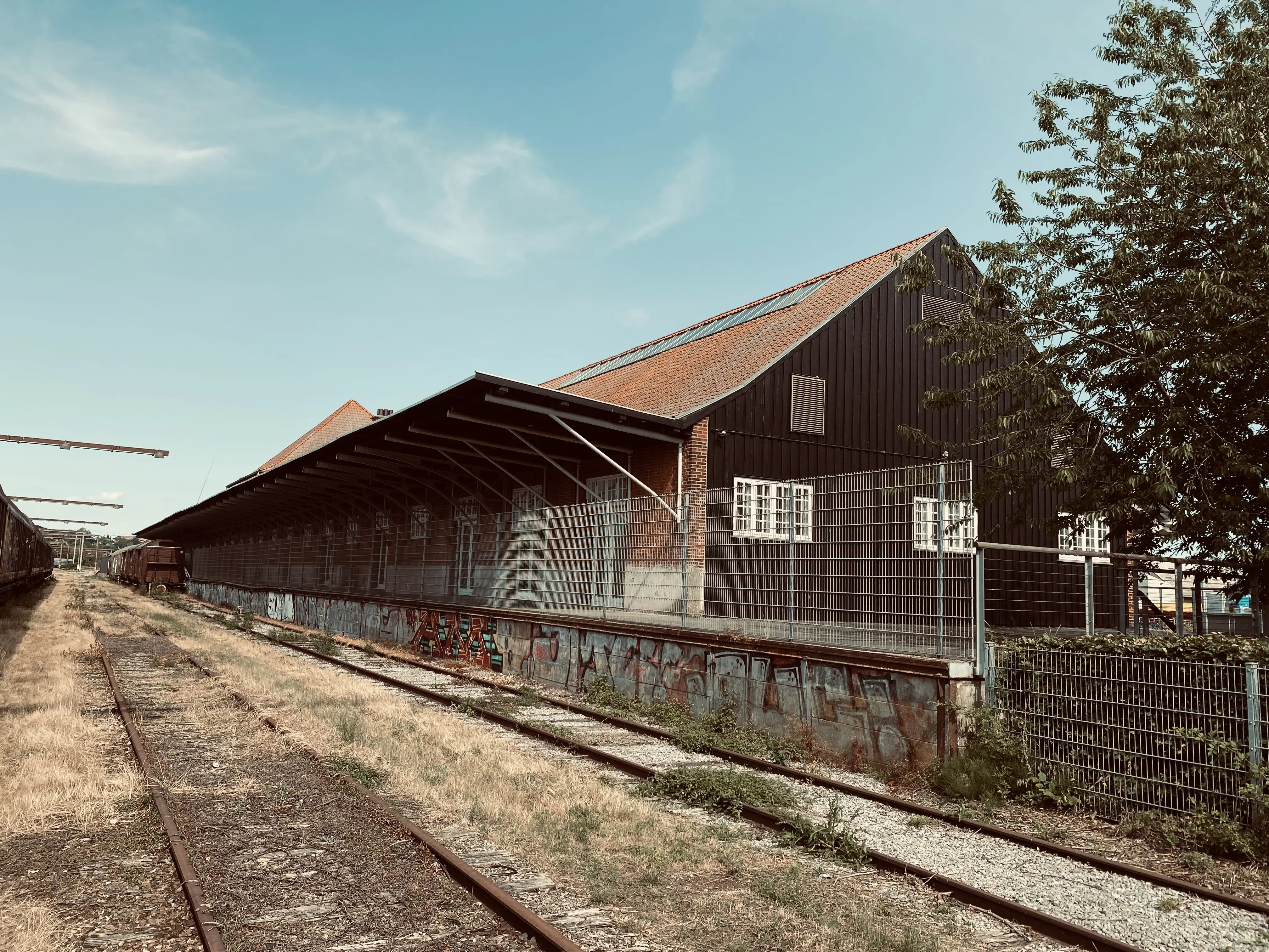 Billede af Kolding Godsbanegård.