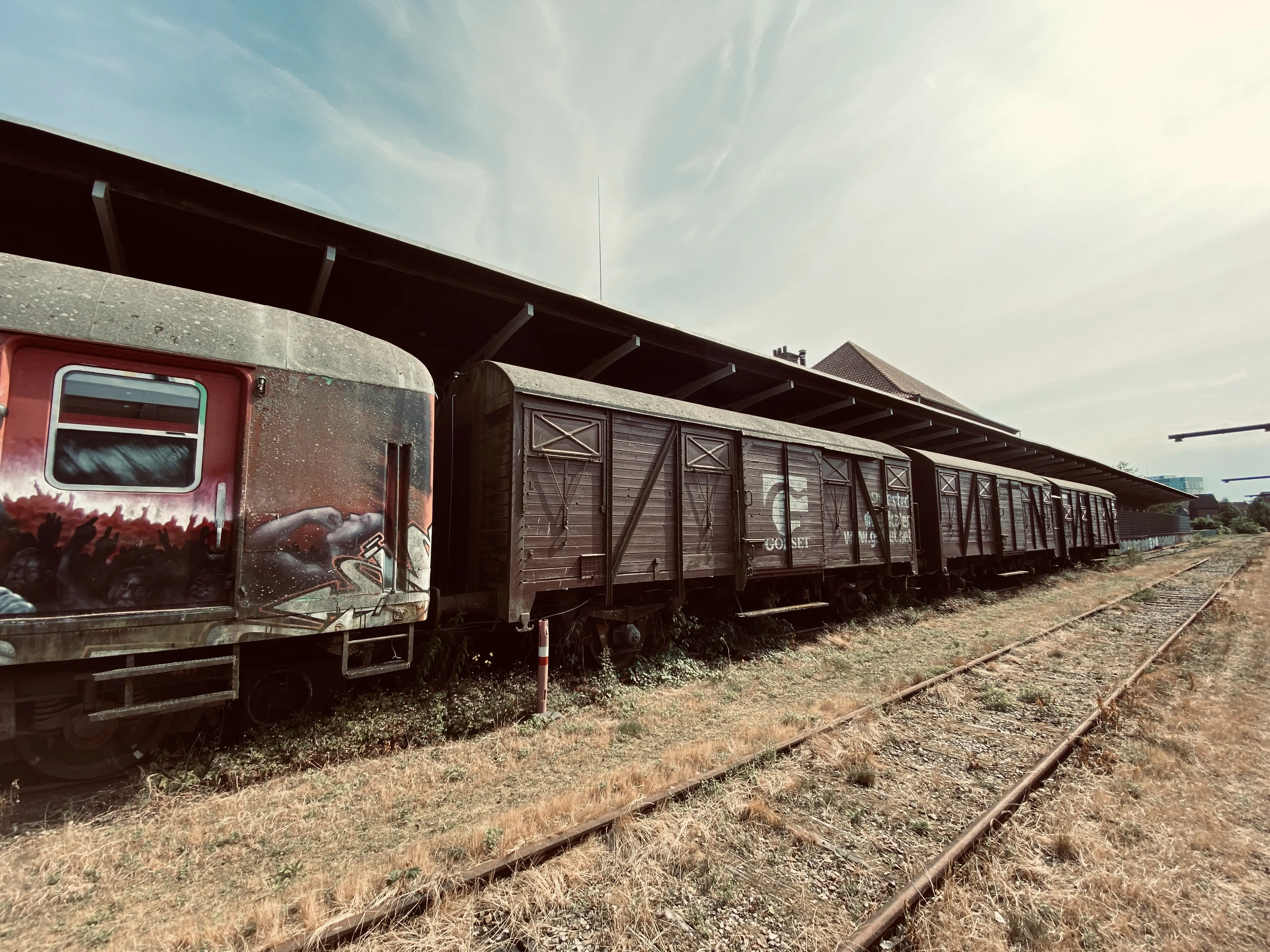 Billede af Kolding Godsbanegård.