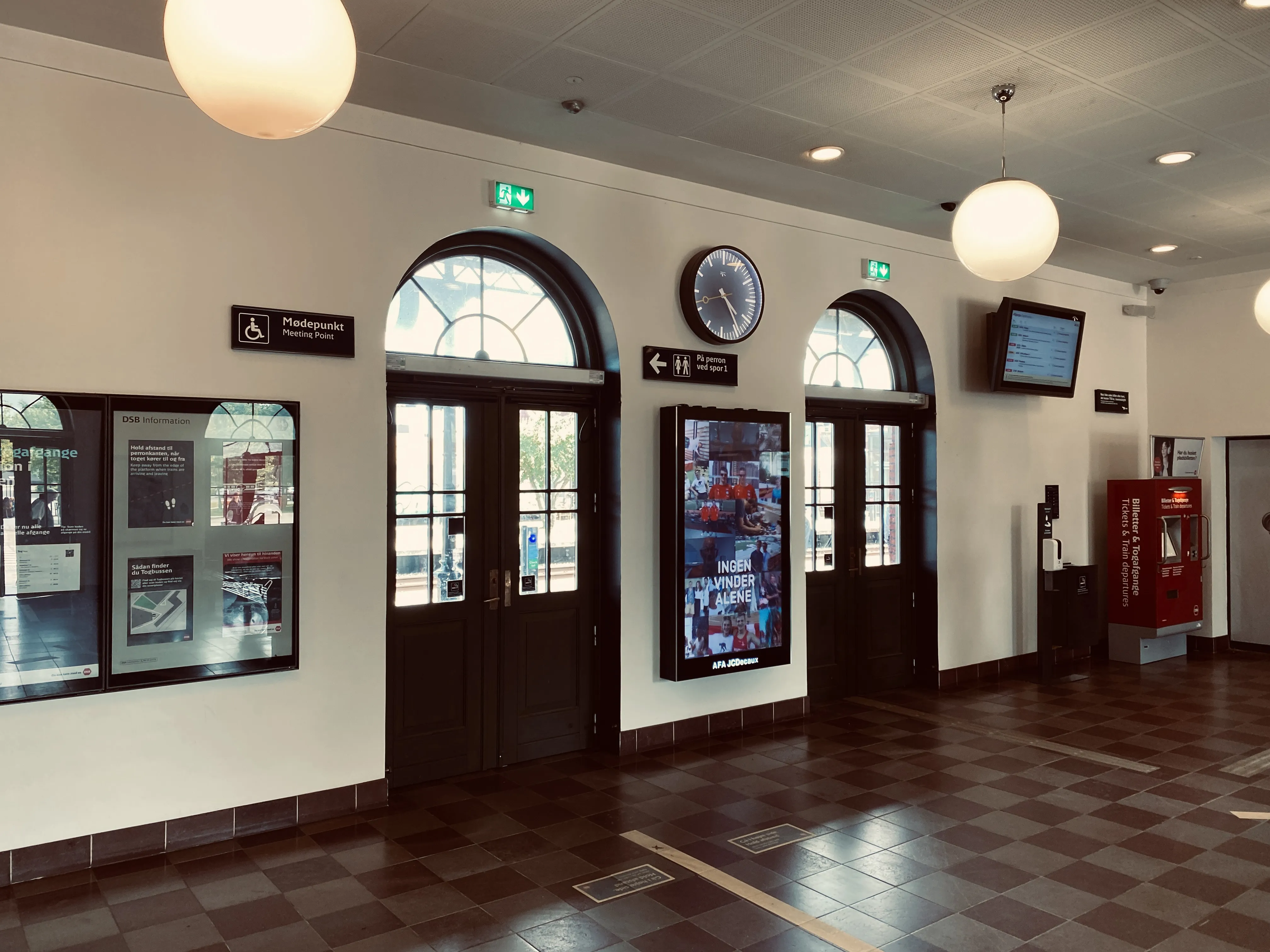 Billede af Kolding Banegård. Billede af Kolding Banegård.