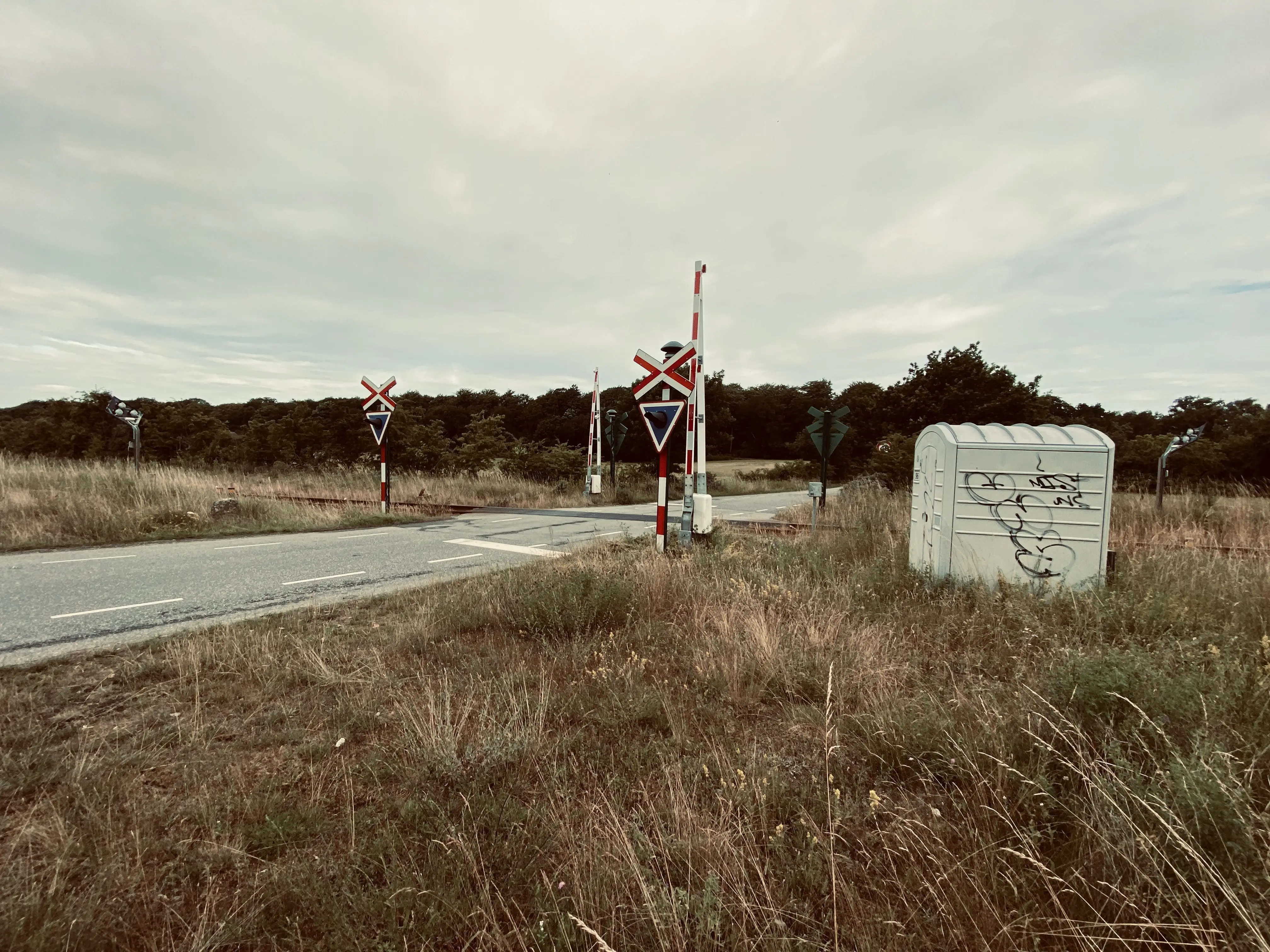 Billede af Ullerup Trinbræt - Trinbræt er nedrevet, men Ullerup Trinbræt har ligget her.