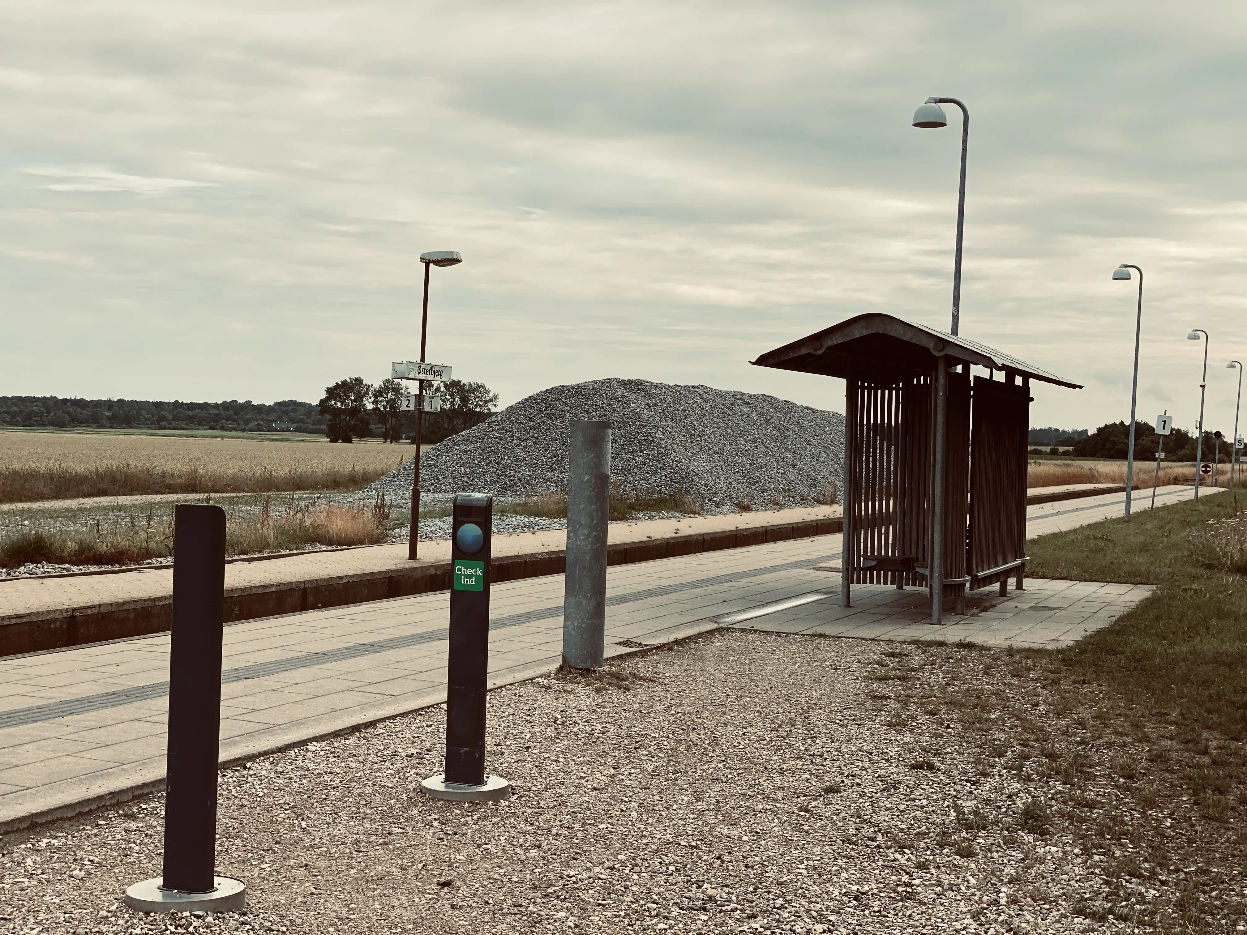 Billede af Østerbjerg Trinbræt.