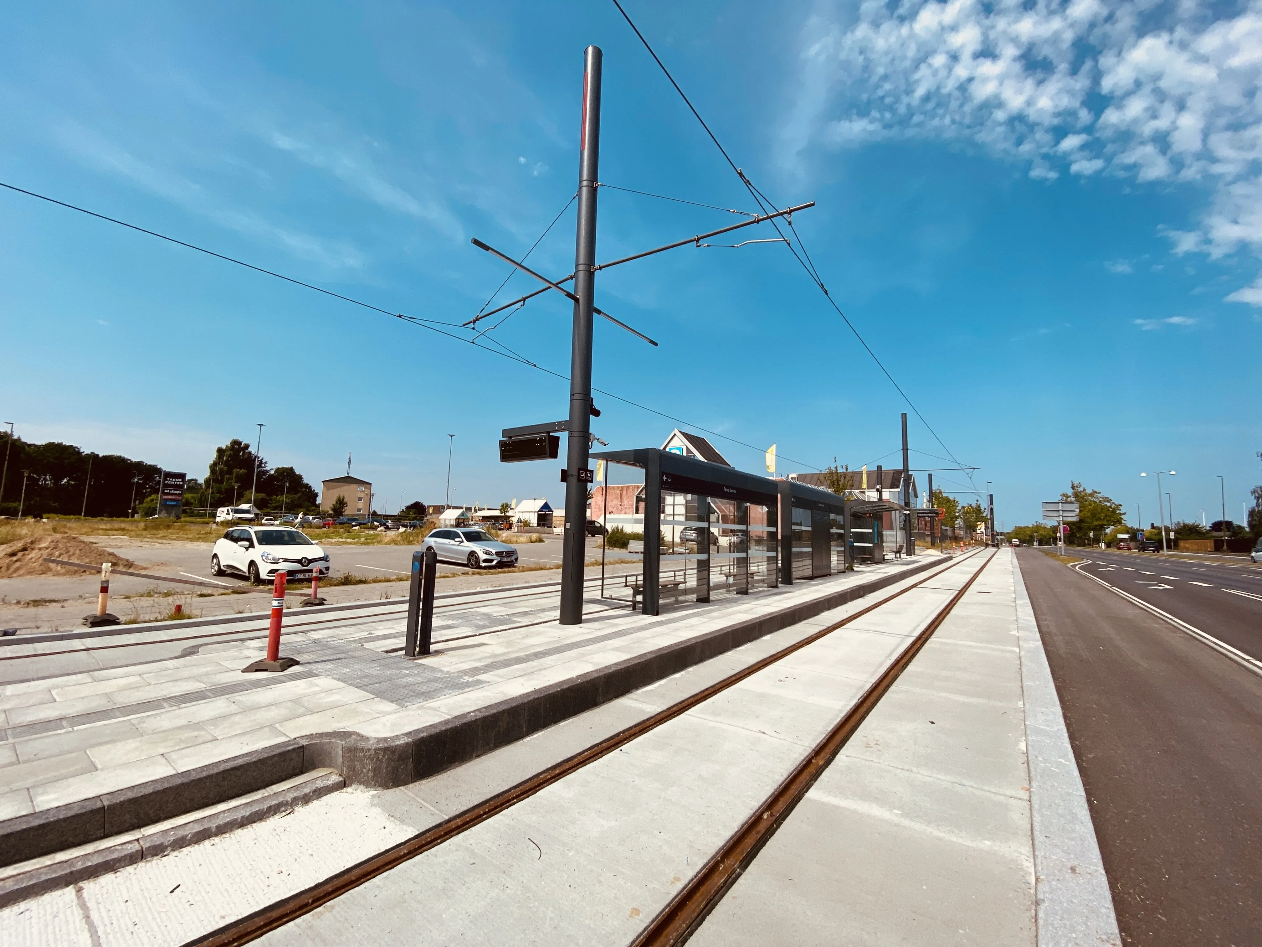 Billede af Tarup Center Letbanestation.