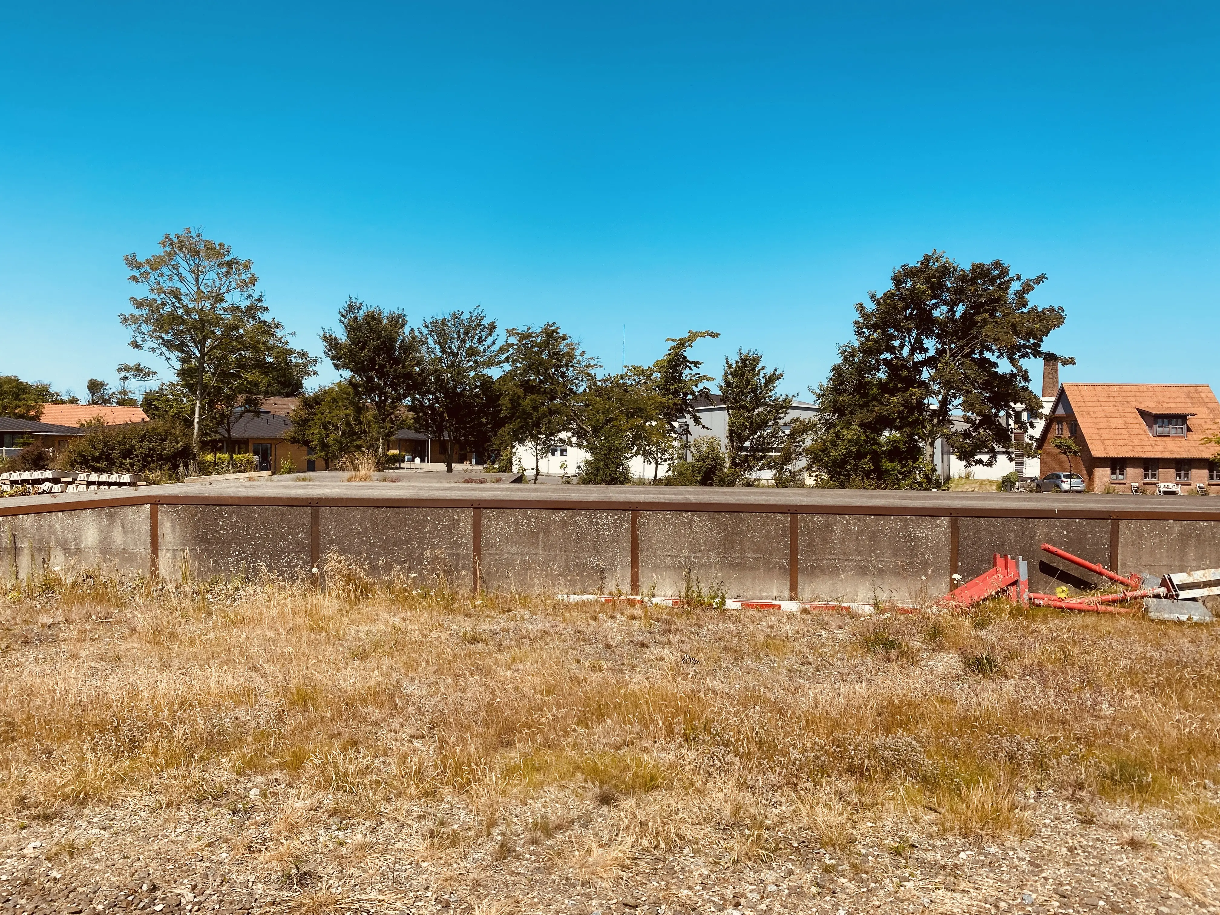 Billede af Lemvig Stations læsserampe. Billede af Lemvig Stations læsserampe.