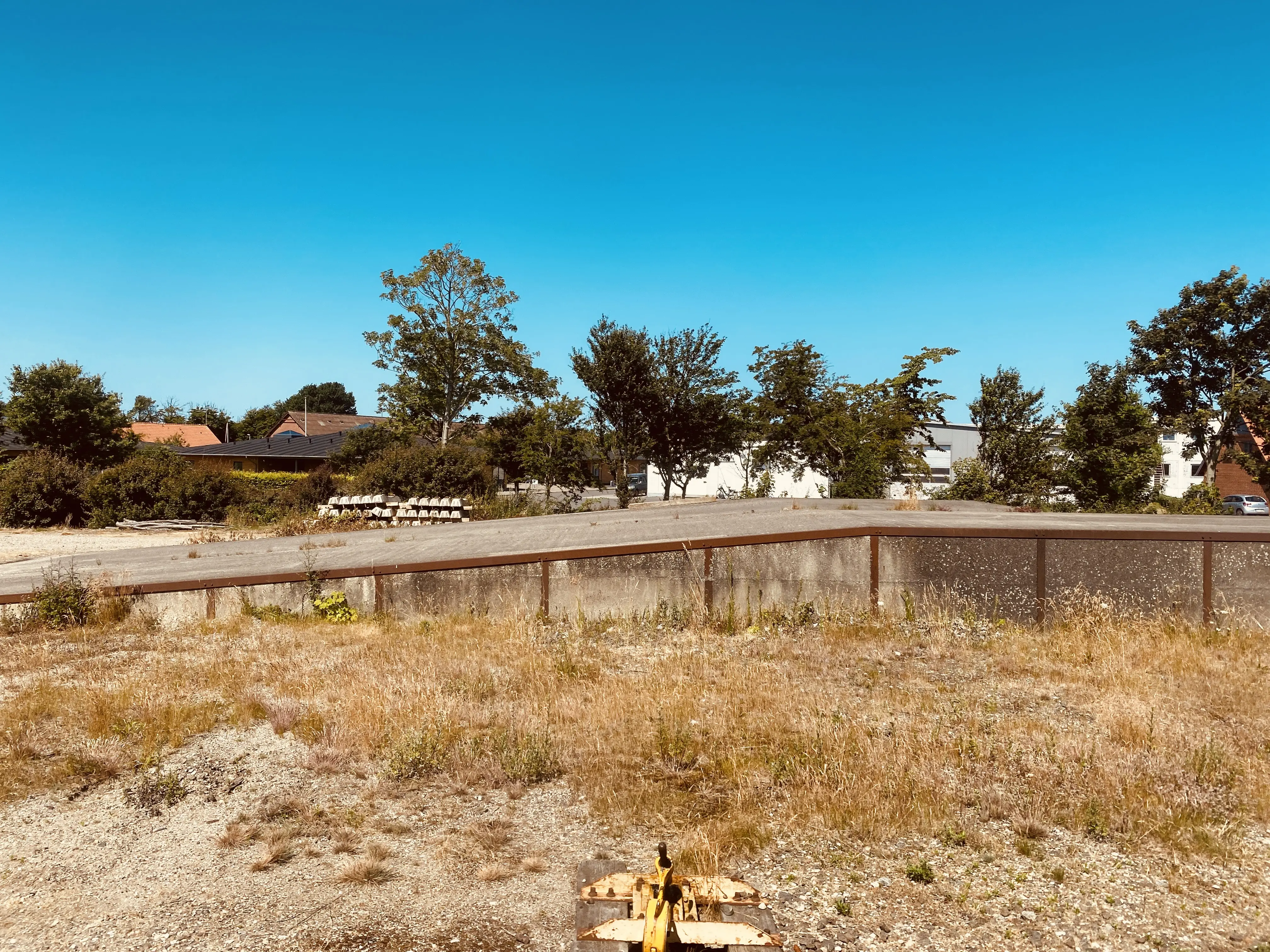 Billede af Lemvig Stations læsserampe. Billede af Lemvig Stations læsserampe.