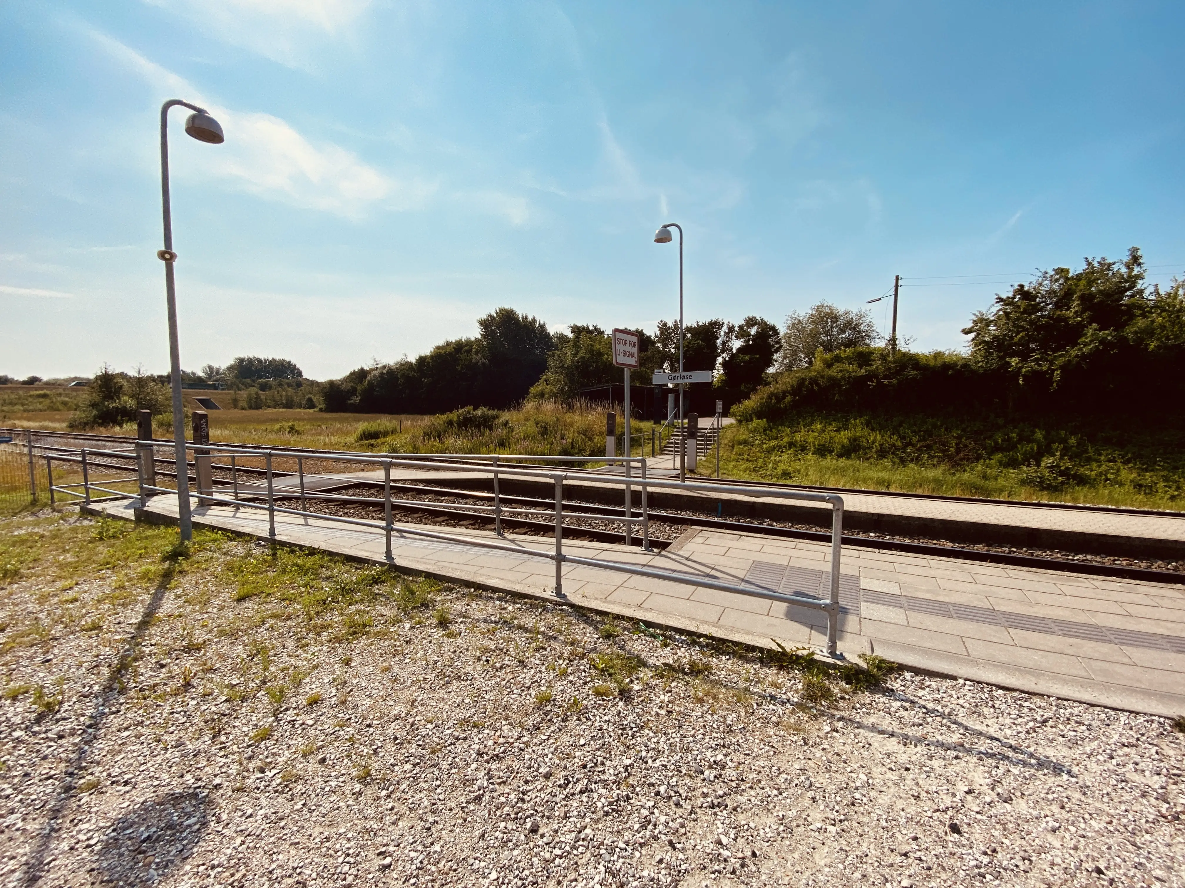 Billede af Gørløse Trinbræt. Billede af Gørløse Trinbræt.