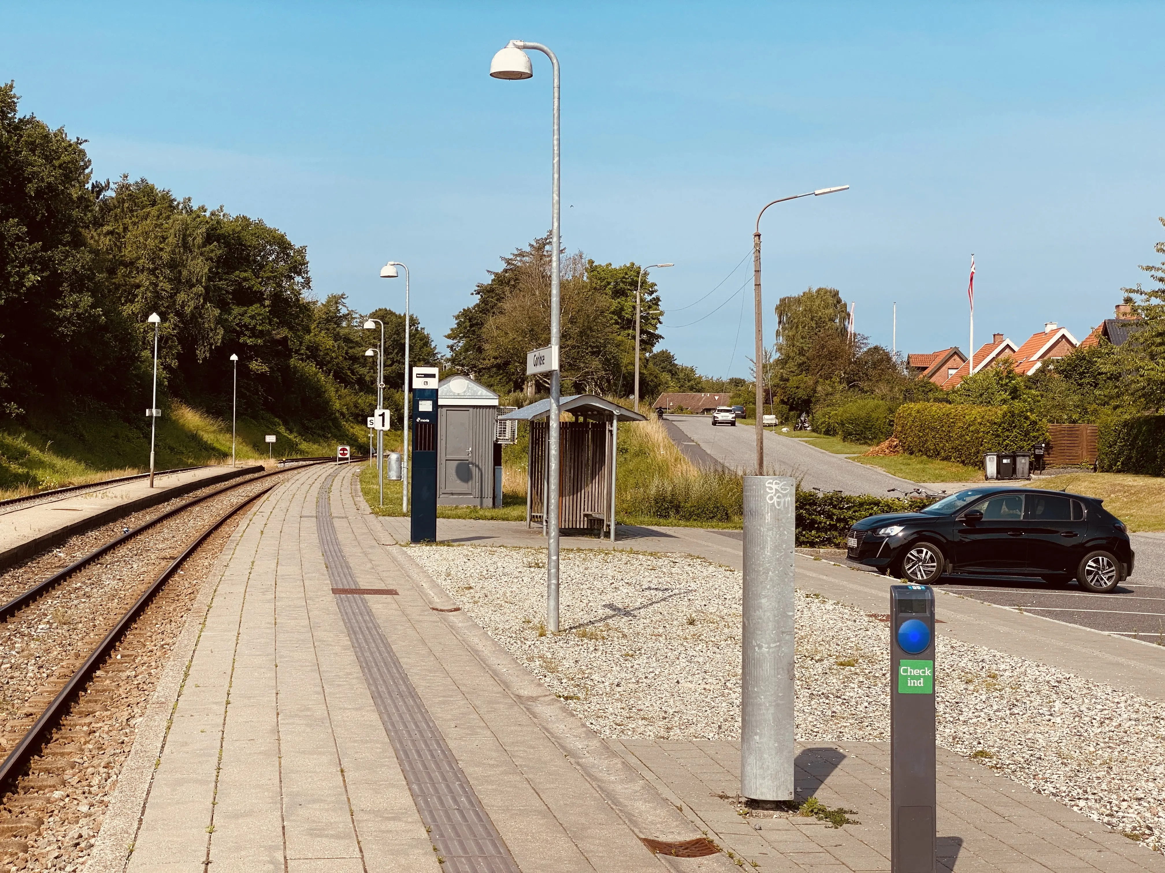 Billede af Gørløse Trinbræt. Billede af Gørløse Trinbræt.