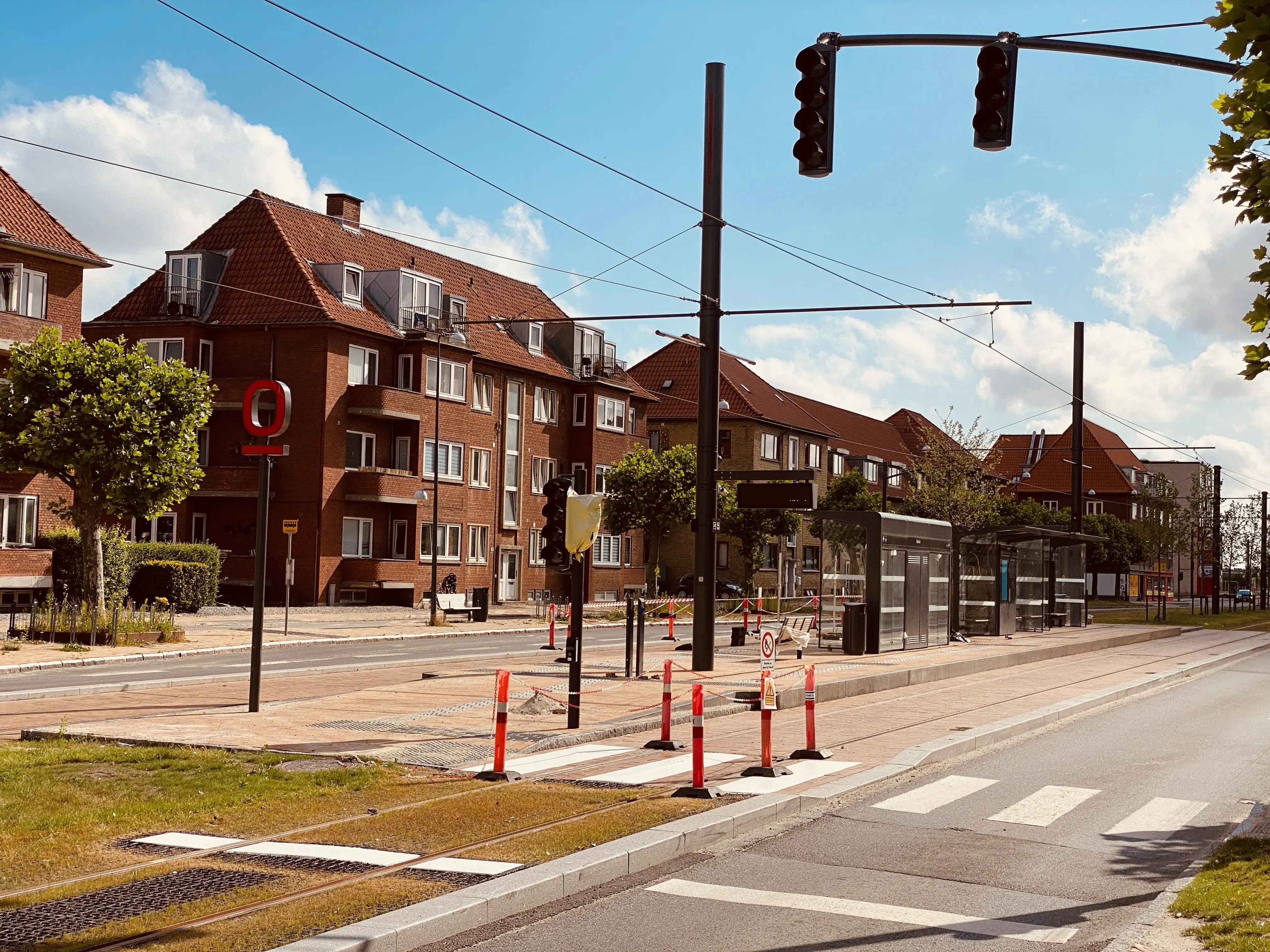 Billede af Bolbro Letbanestation.