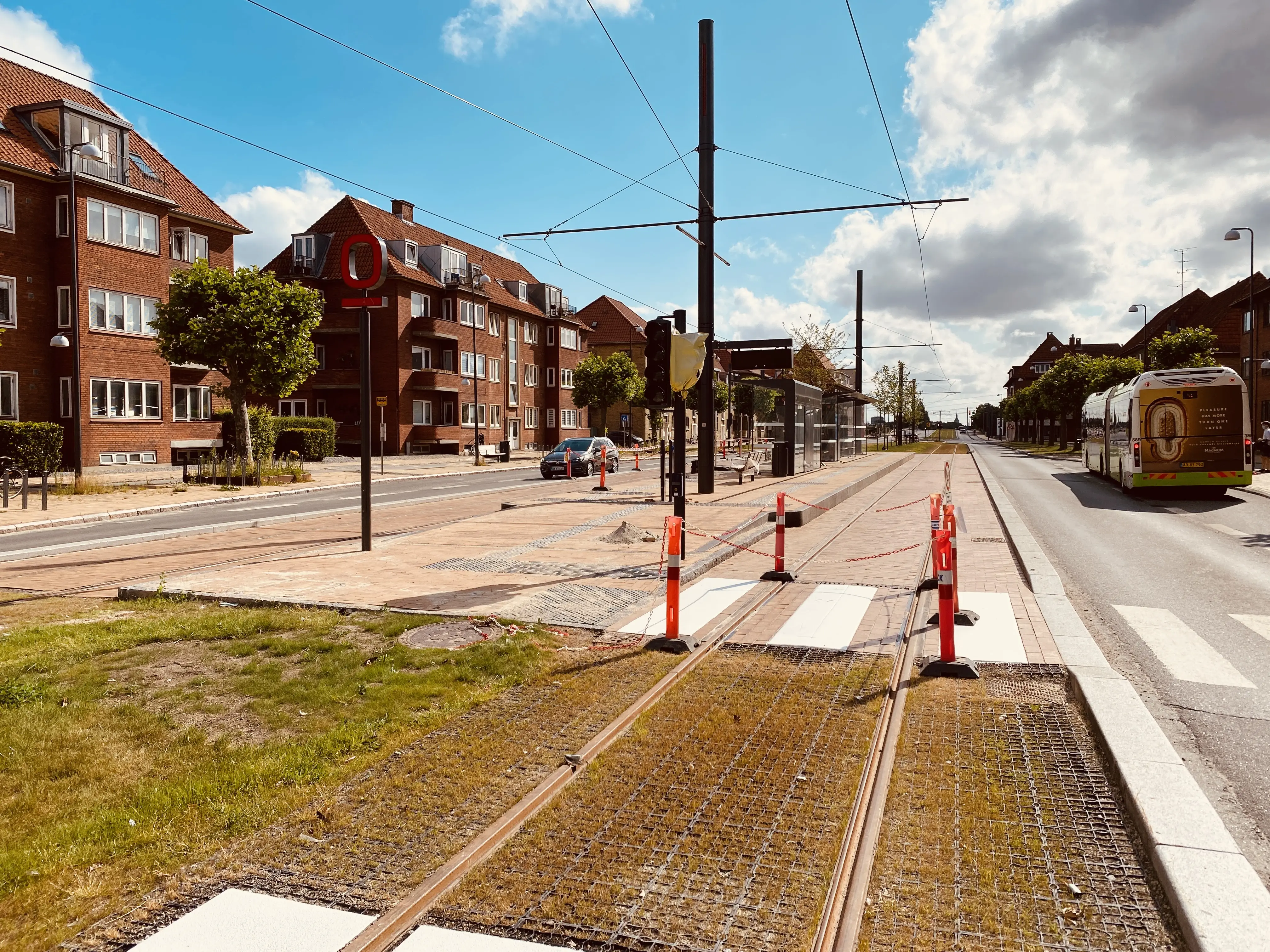 Billede af Bolbro Letbanestation.