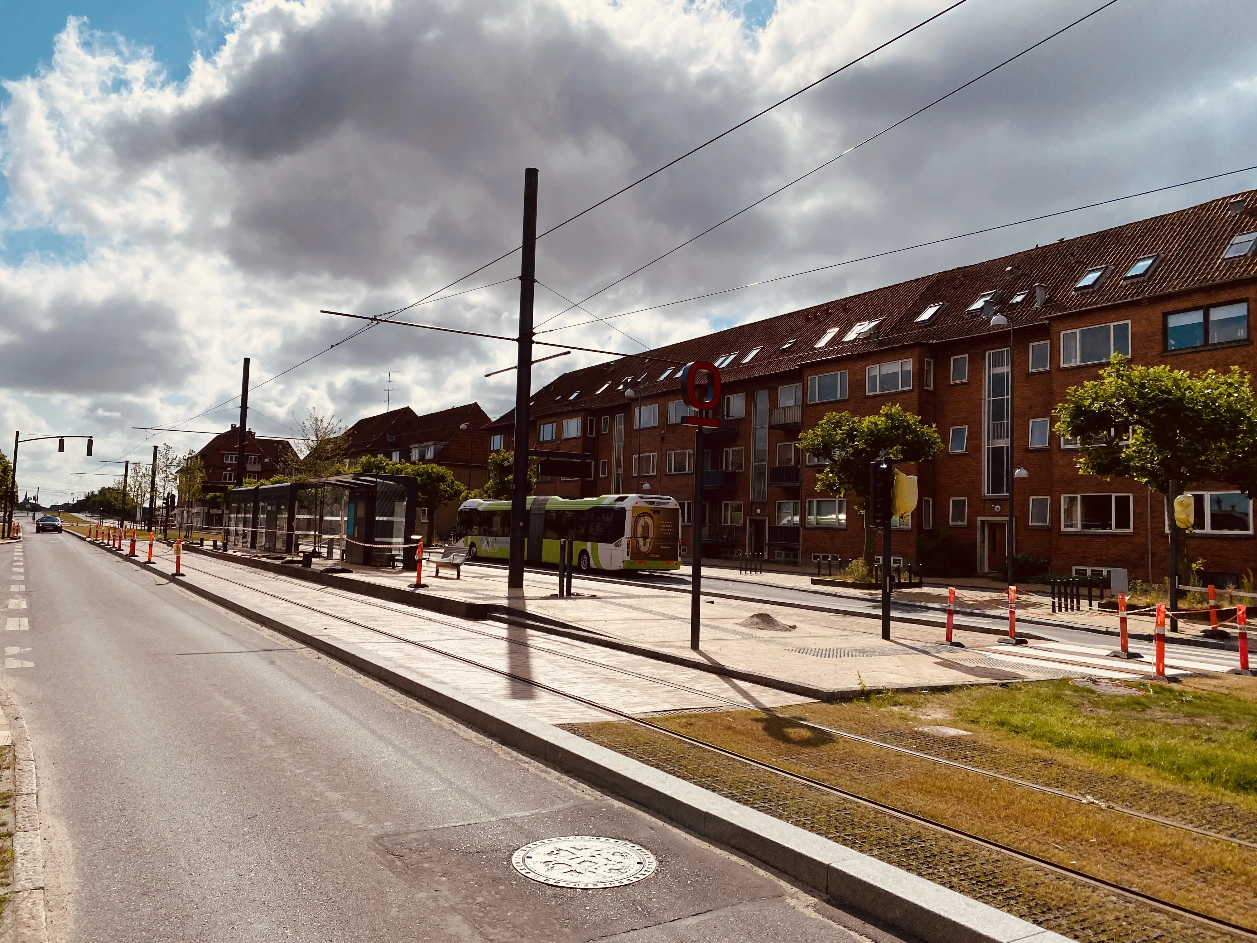 Billede af Bolbro Letbanestation.