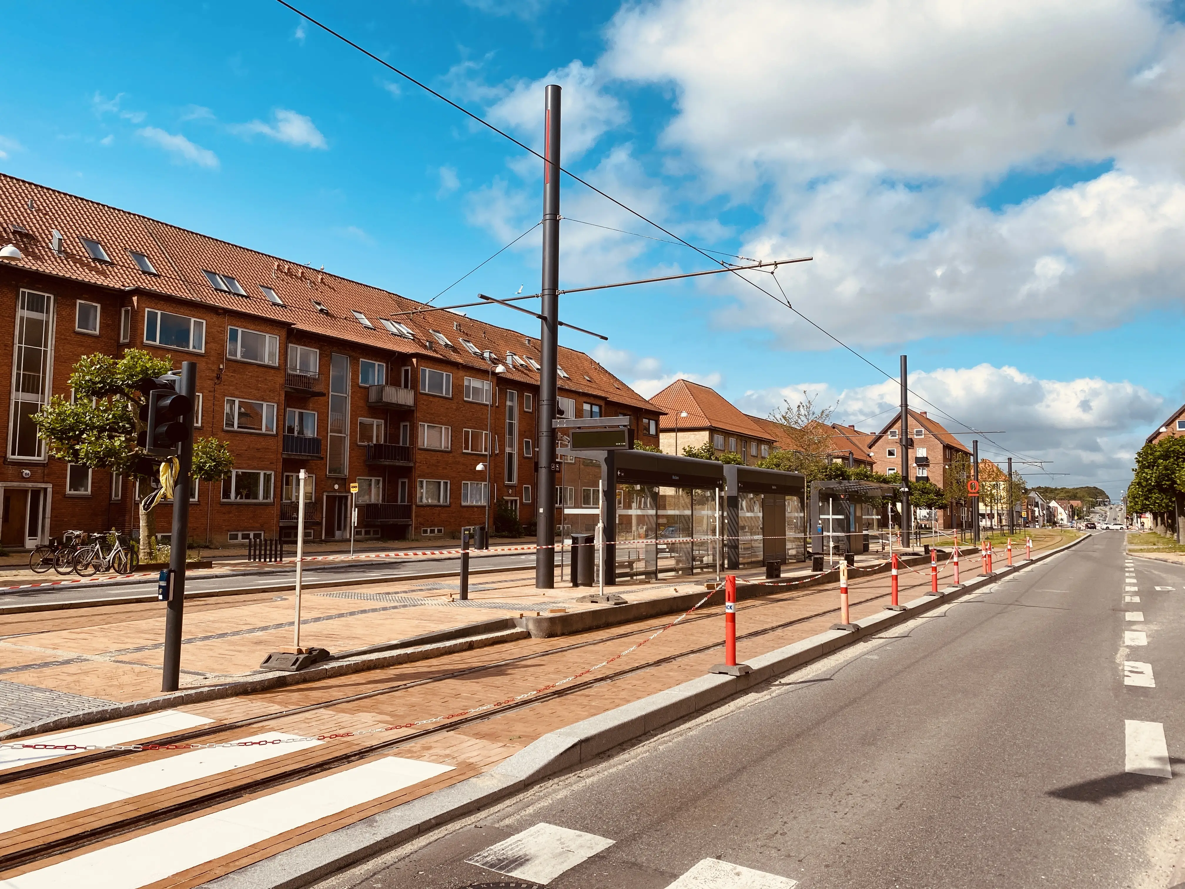 Billede af Bolbro Letbanestation.