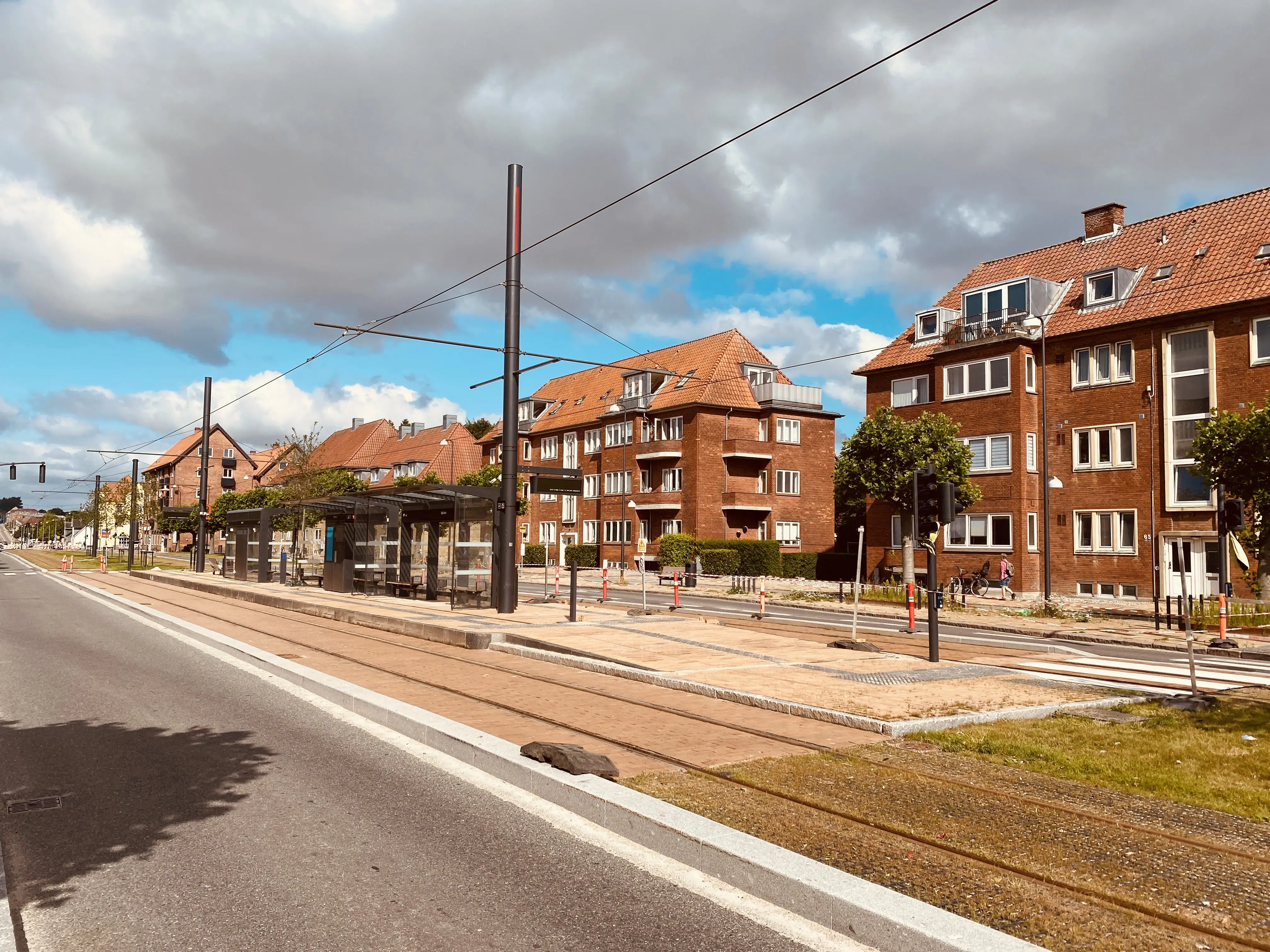 Billede af Bolbro Letbanestation.