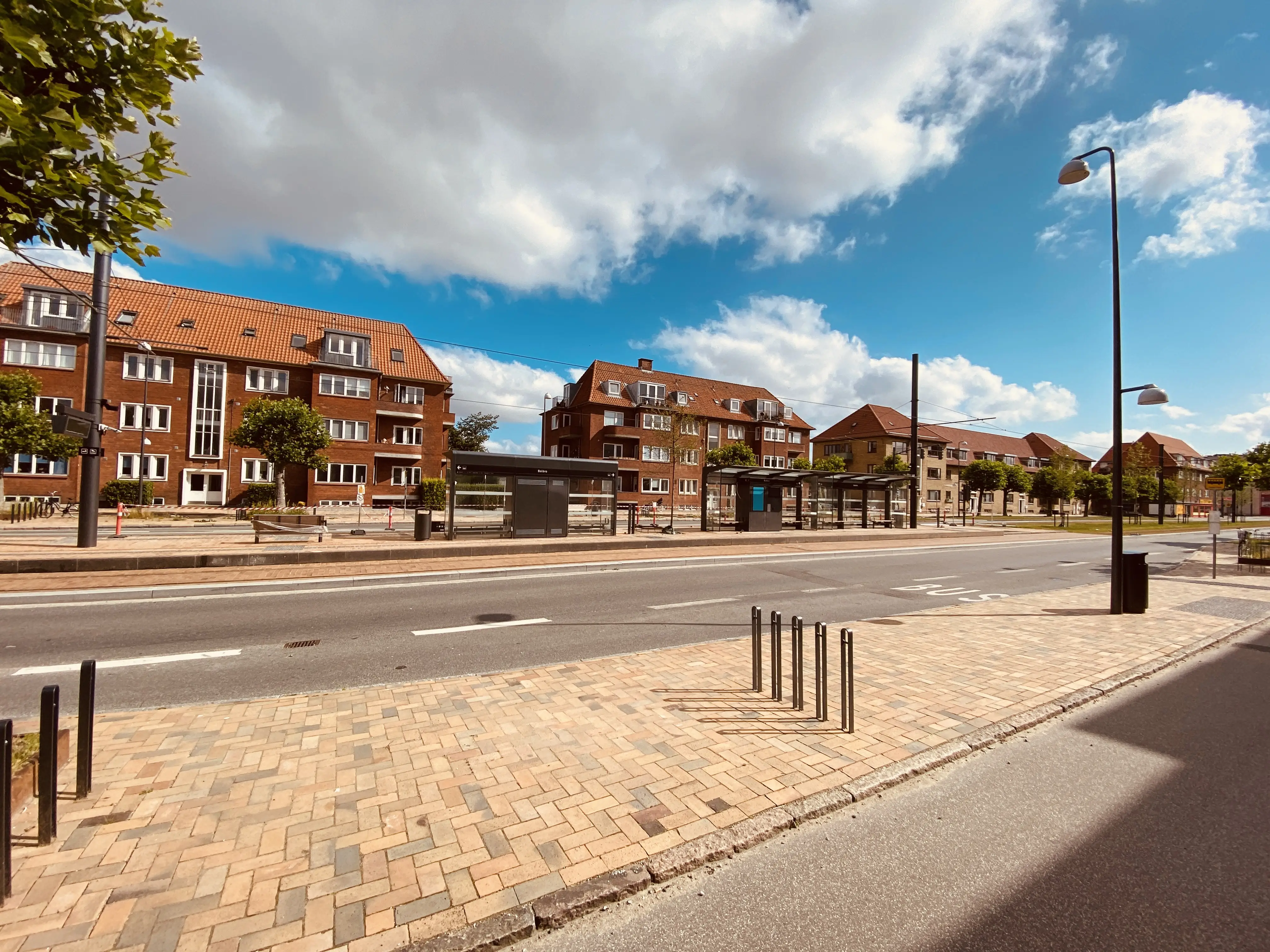 Billede af Bolbro Letbanestation.