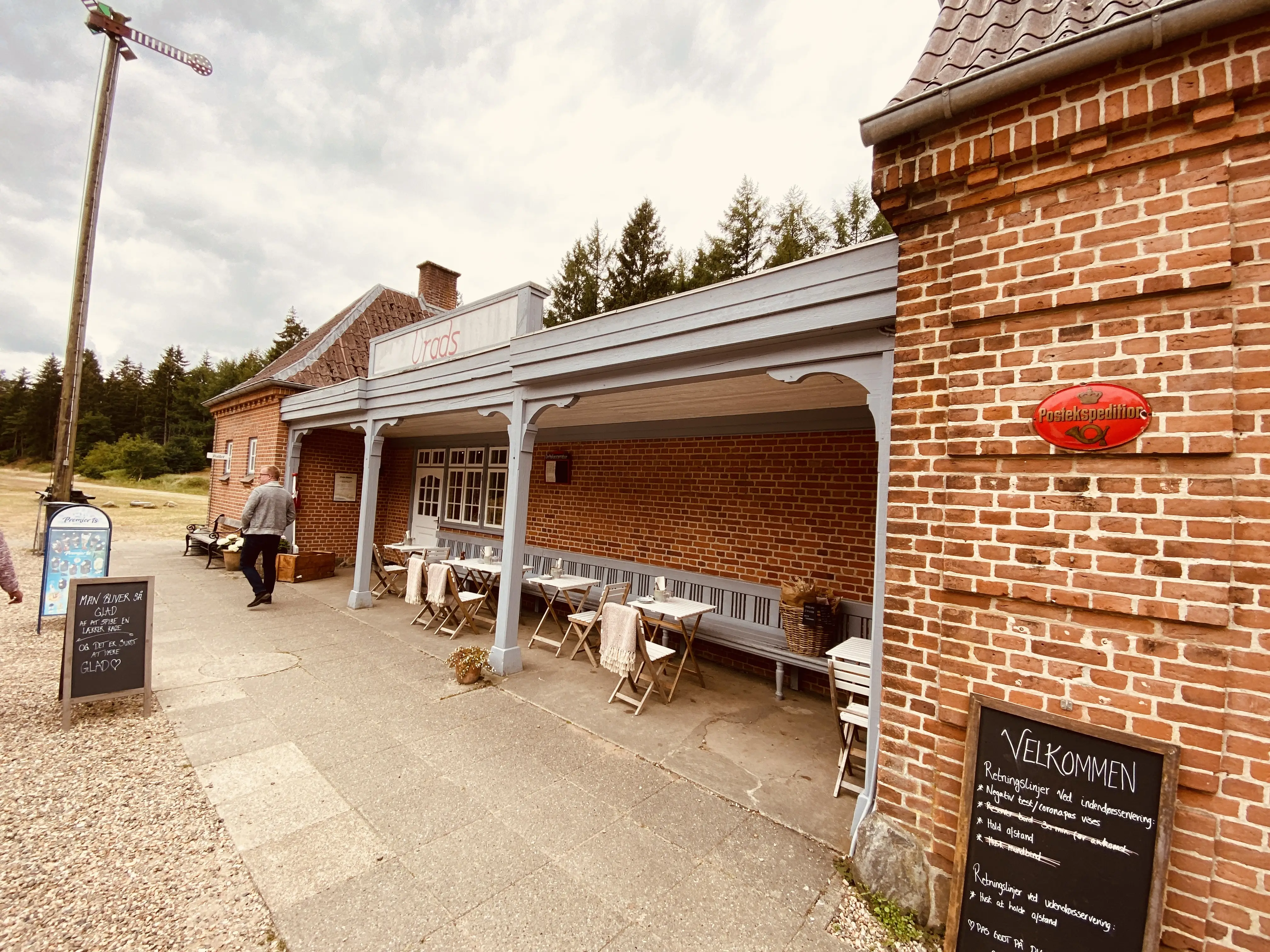 Billede af Vrads Station.