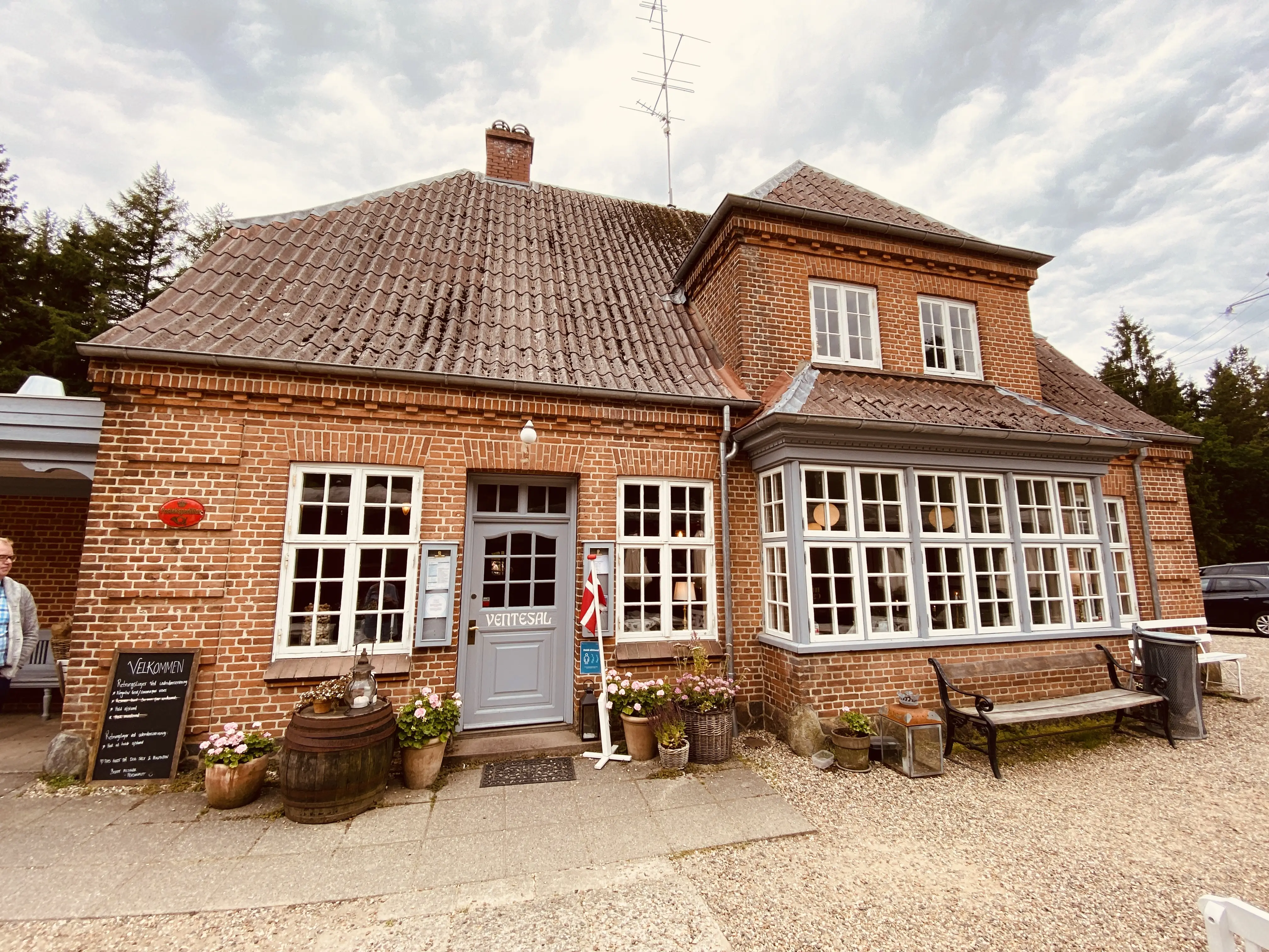 Billede af Vrads Station.