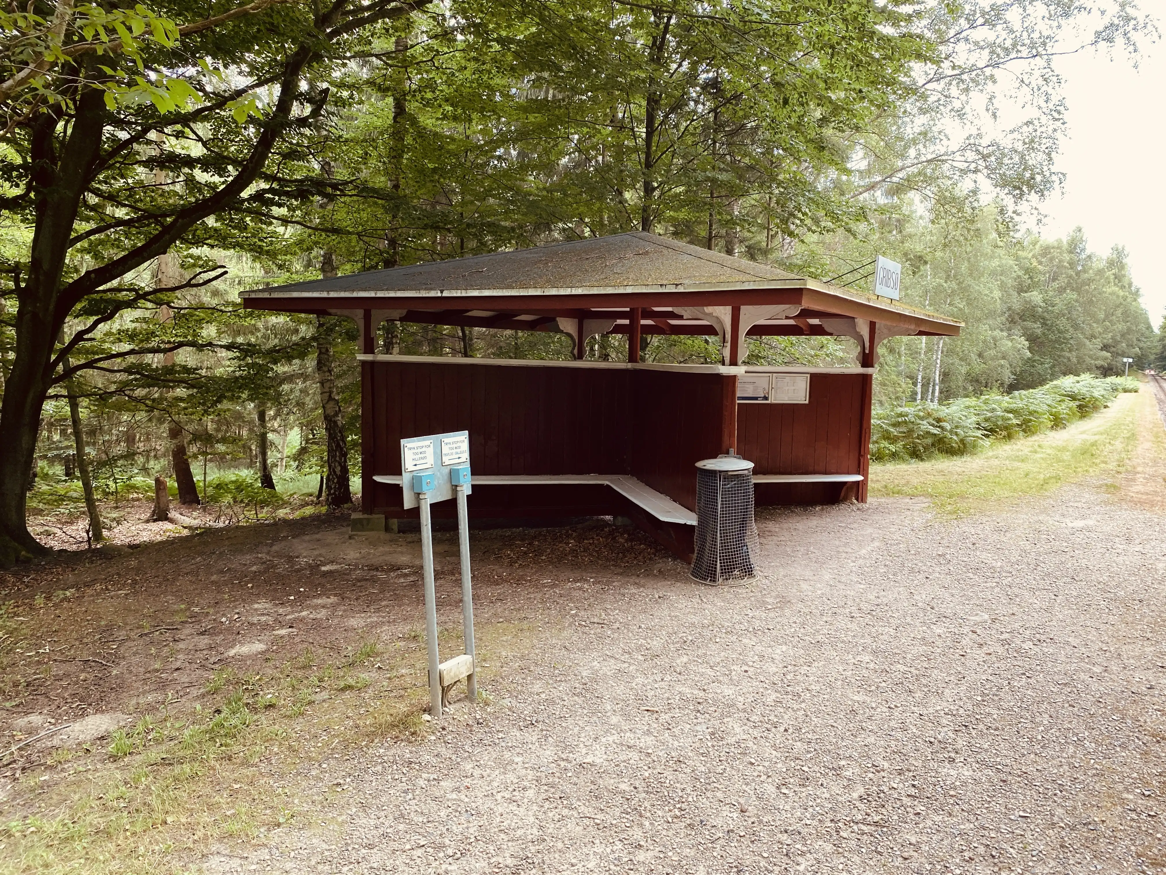 Billede af Gribsø Trinbræt. Billede af Gribsø Trinbræt.