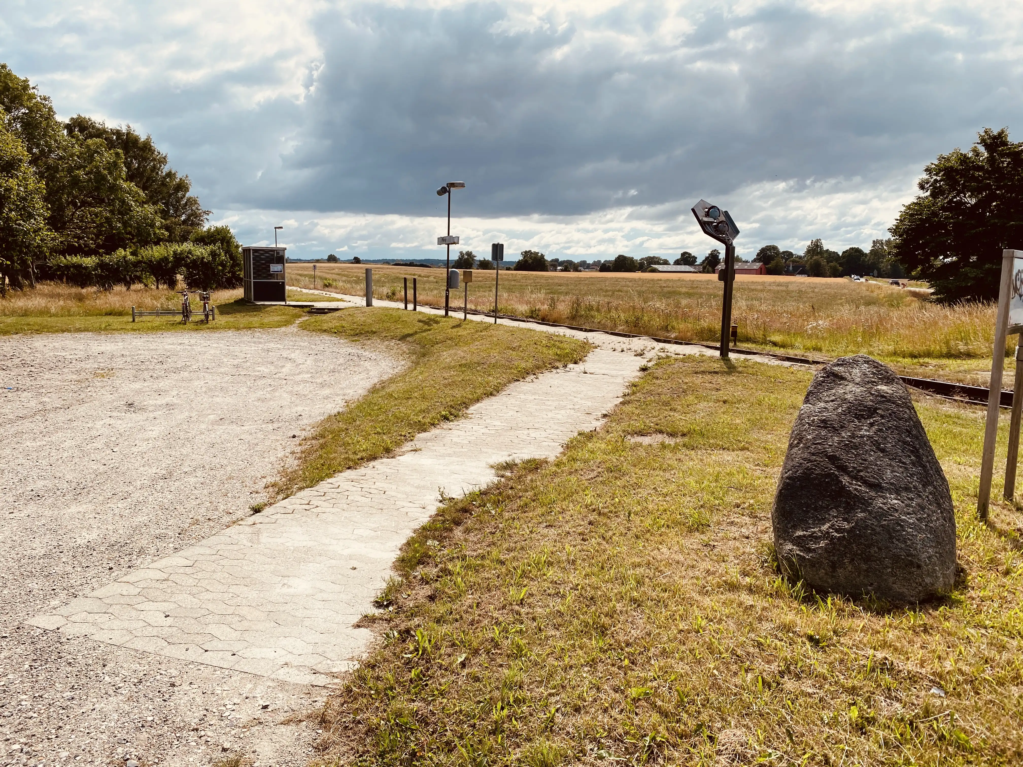 Billede af Pårup Trinbræt. Billede af Pårup Trinbræt.