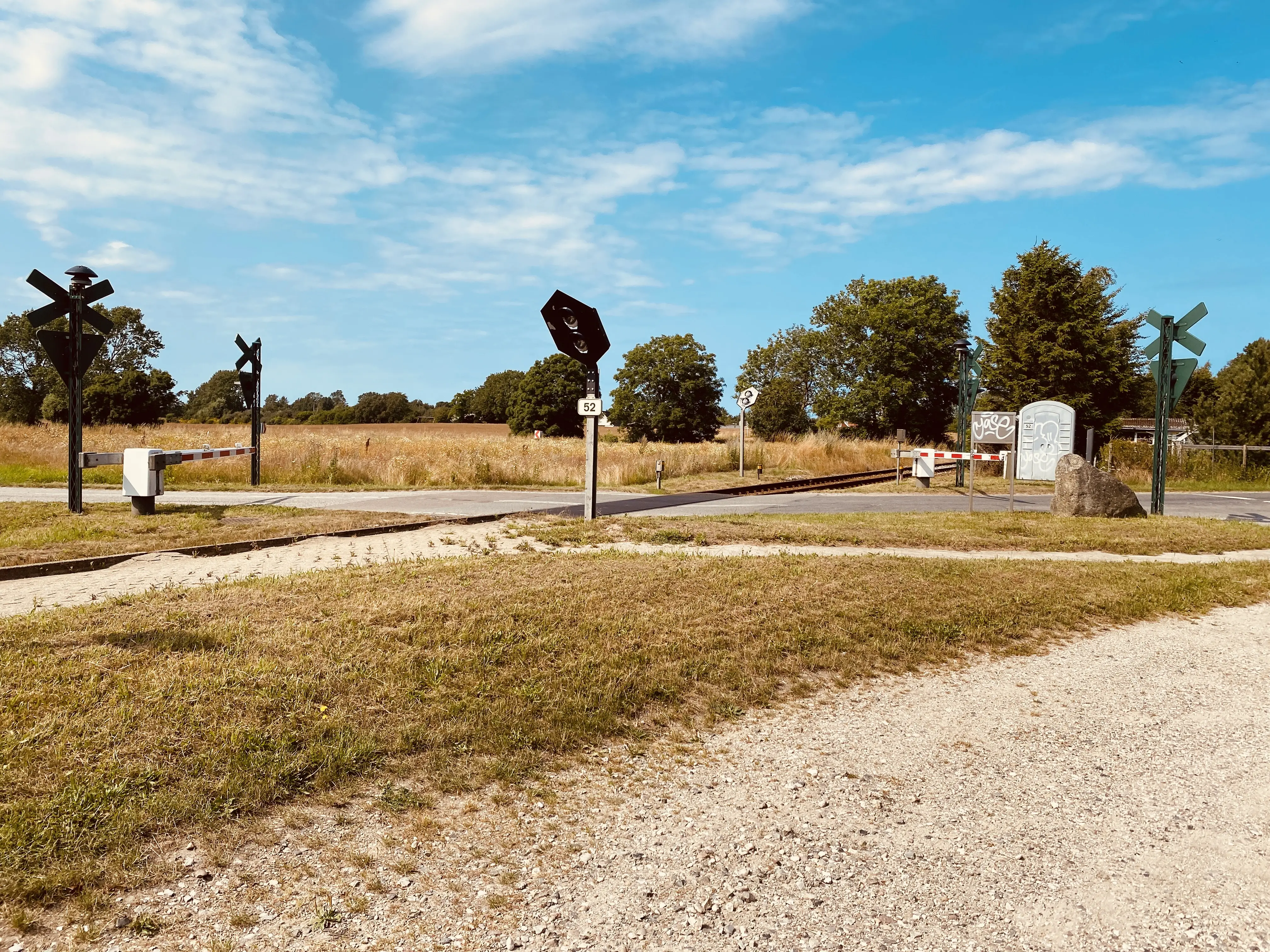 Billede af Pårup Trinbræt. Billede af Pårup Trinbræt.