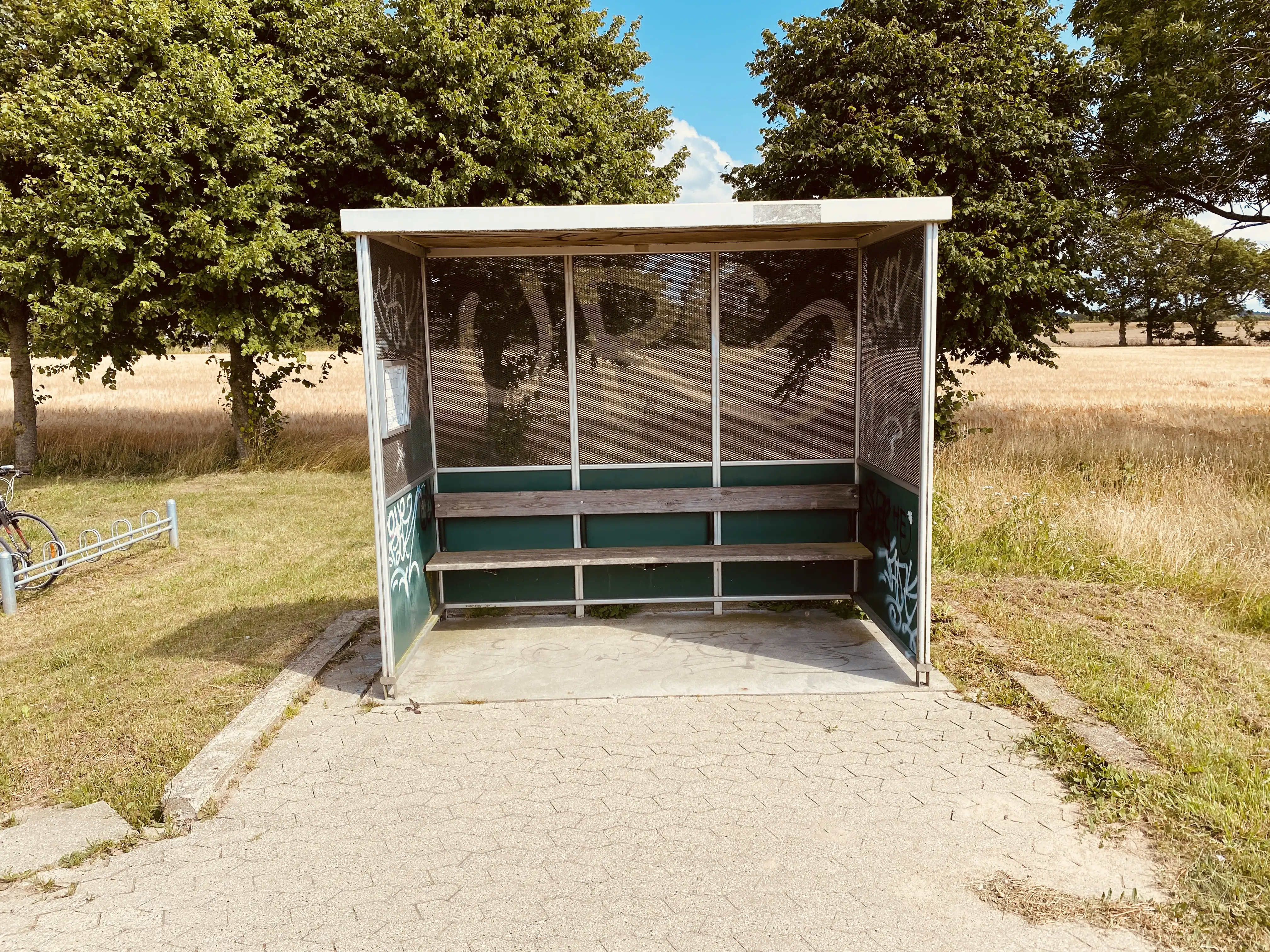 Billede af Pårup Trinbræt. Billede af Pårup Trinbræt.