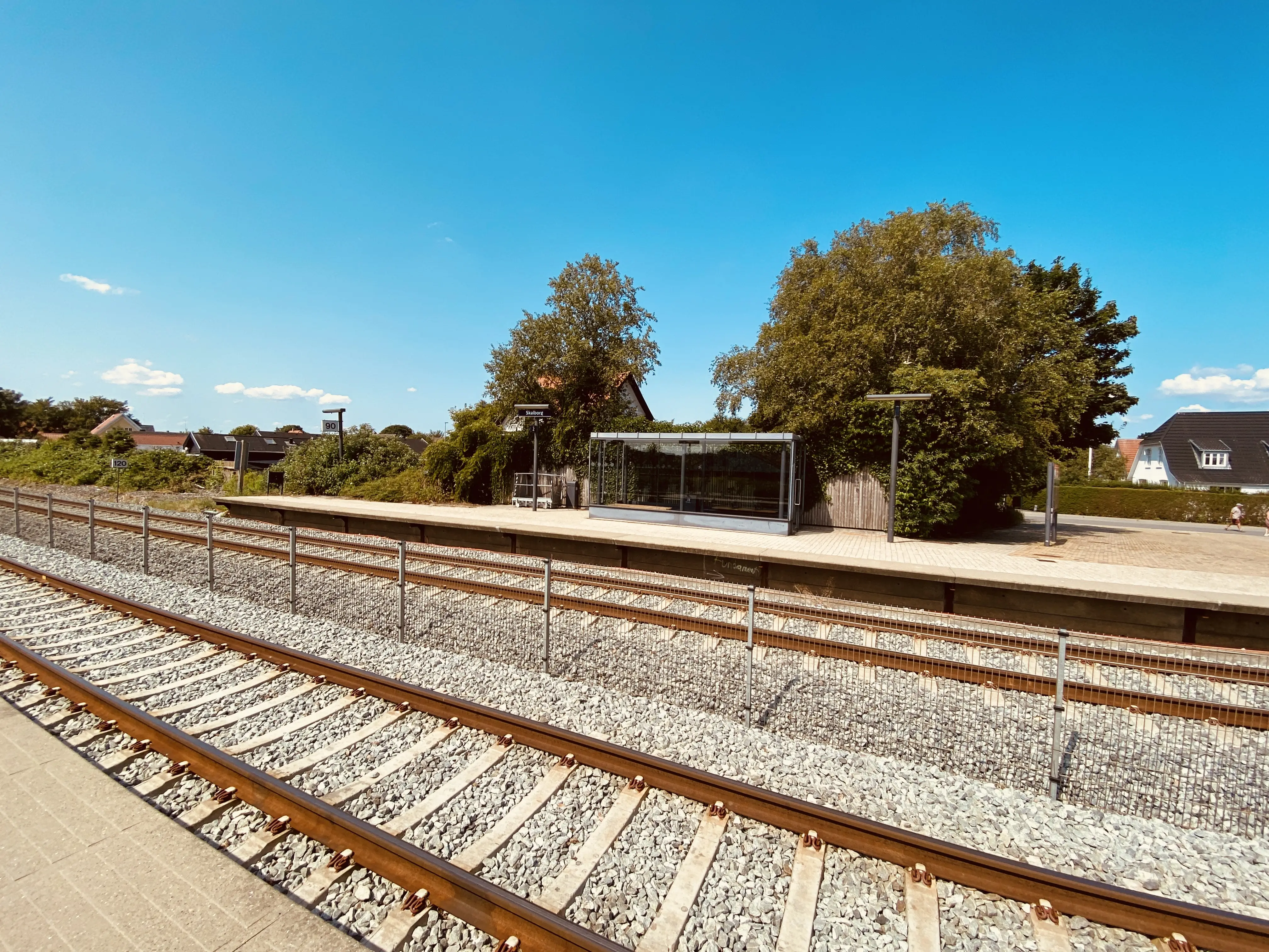 Billede af Skalborg Trinbræt. Billede af Skalborg Trinbræt.