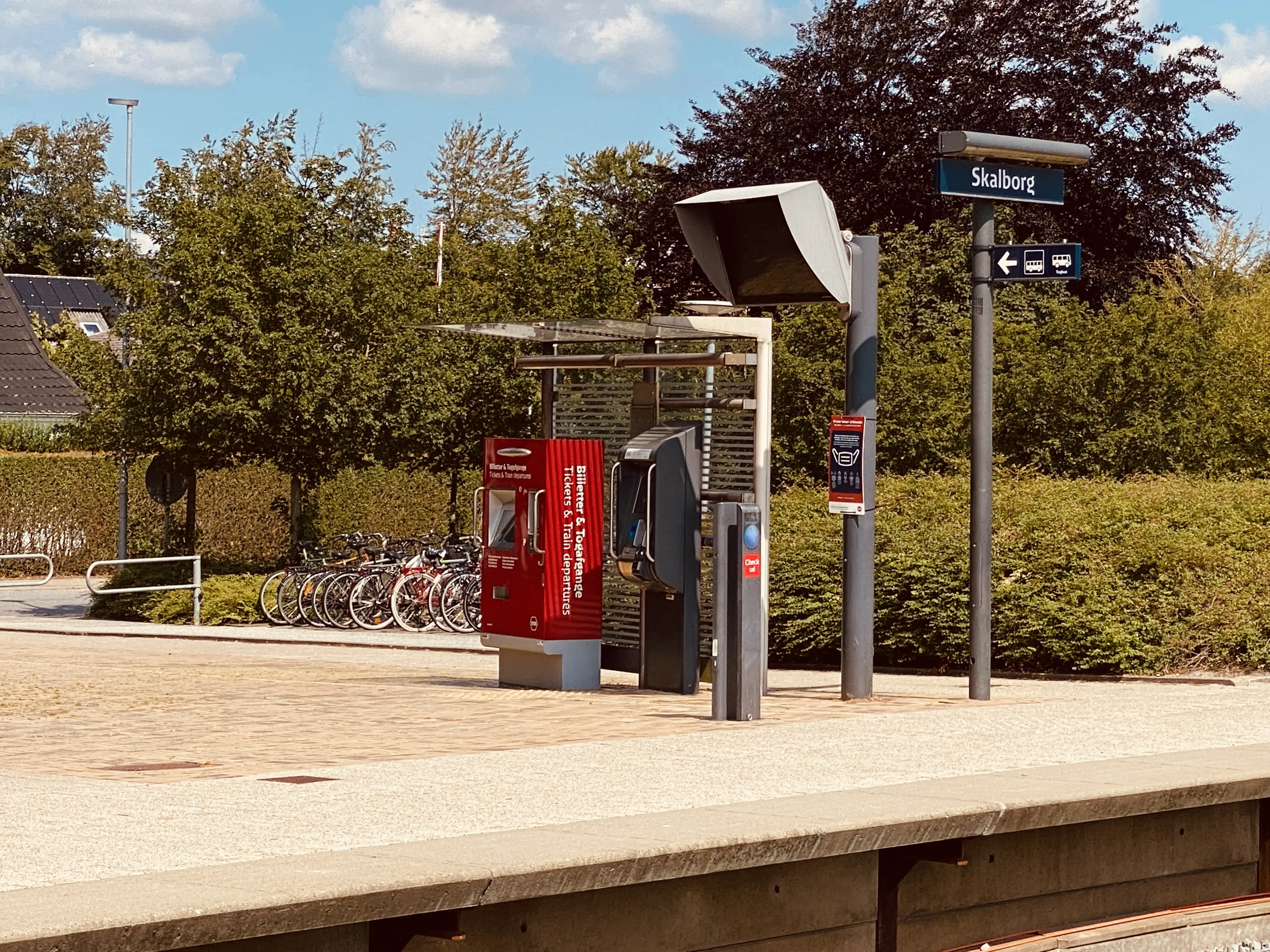 Billede af Skalborg Trinbræt. Billede af Skalborg Trinbræt.