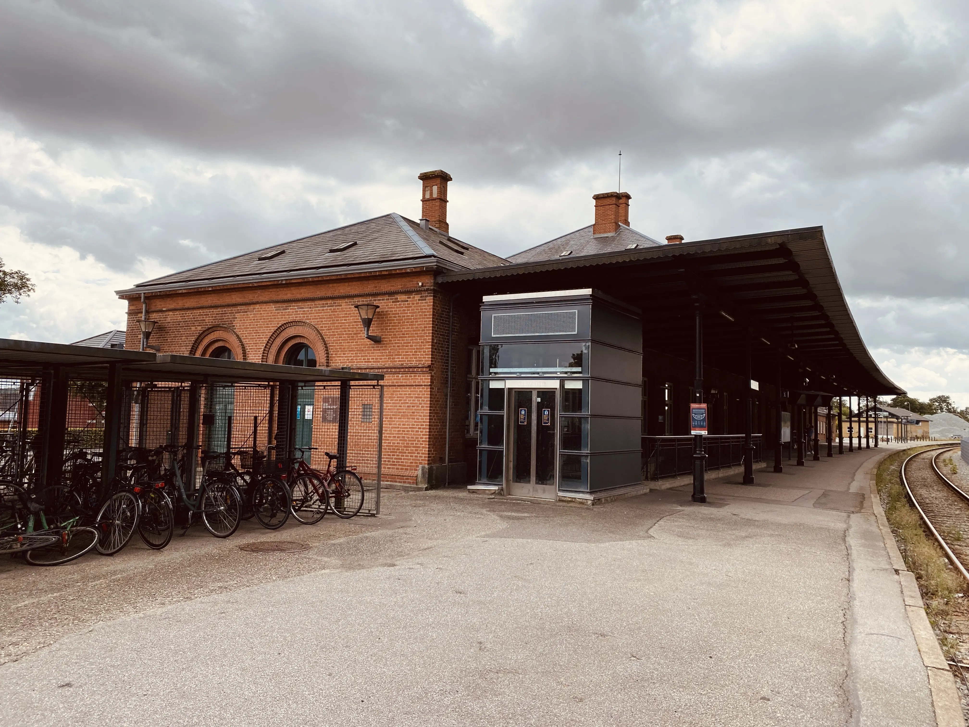 Billede af Hobro Station.