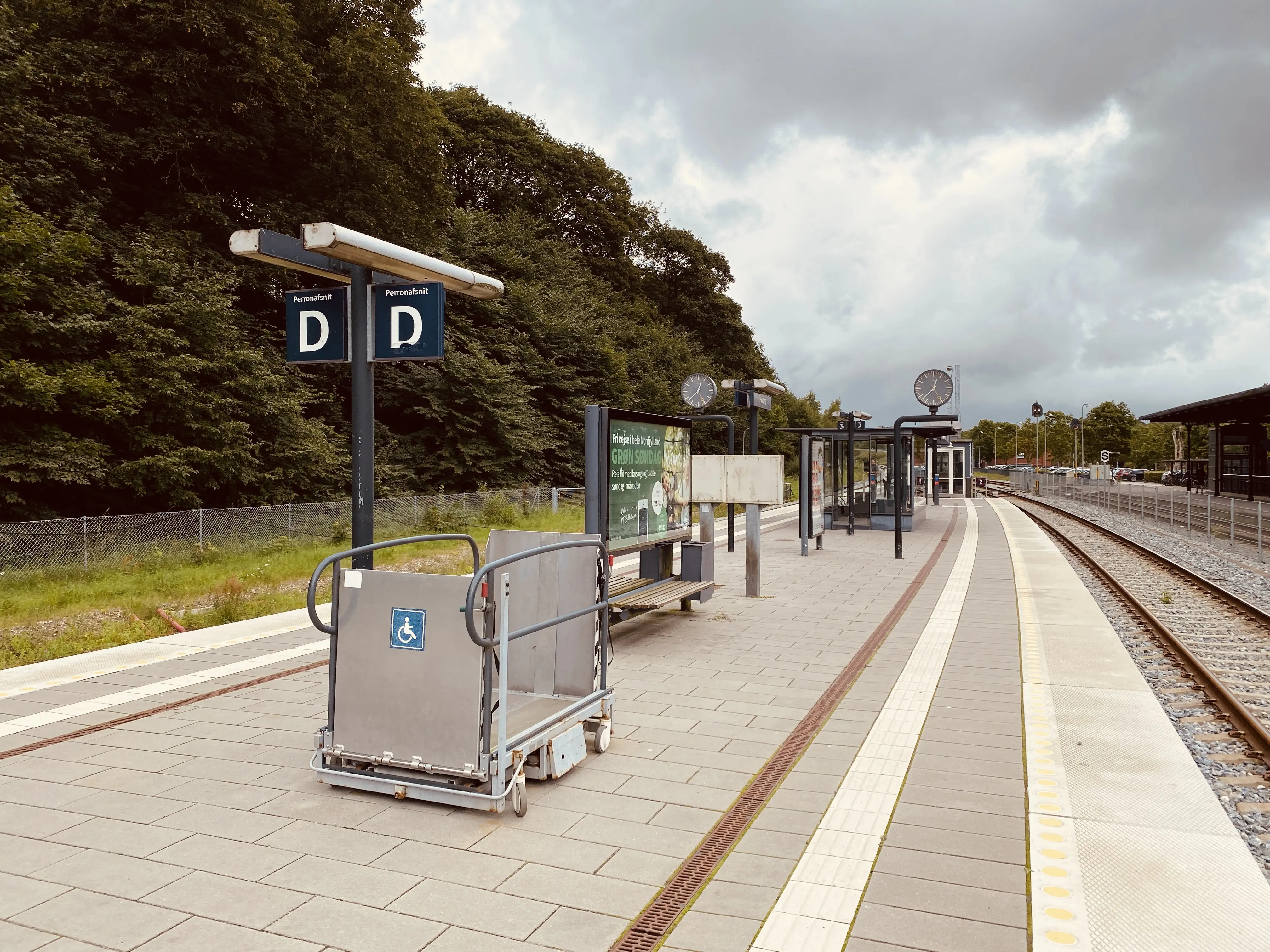 Billede af Hobro Station.