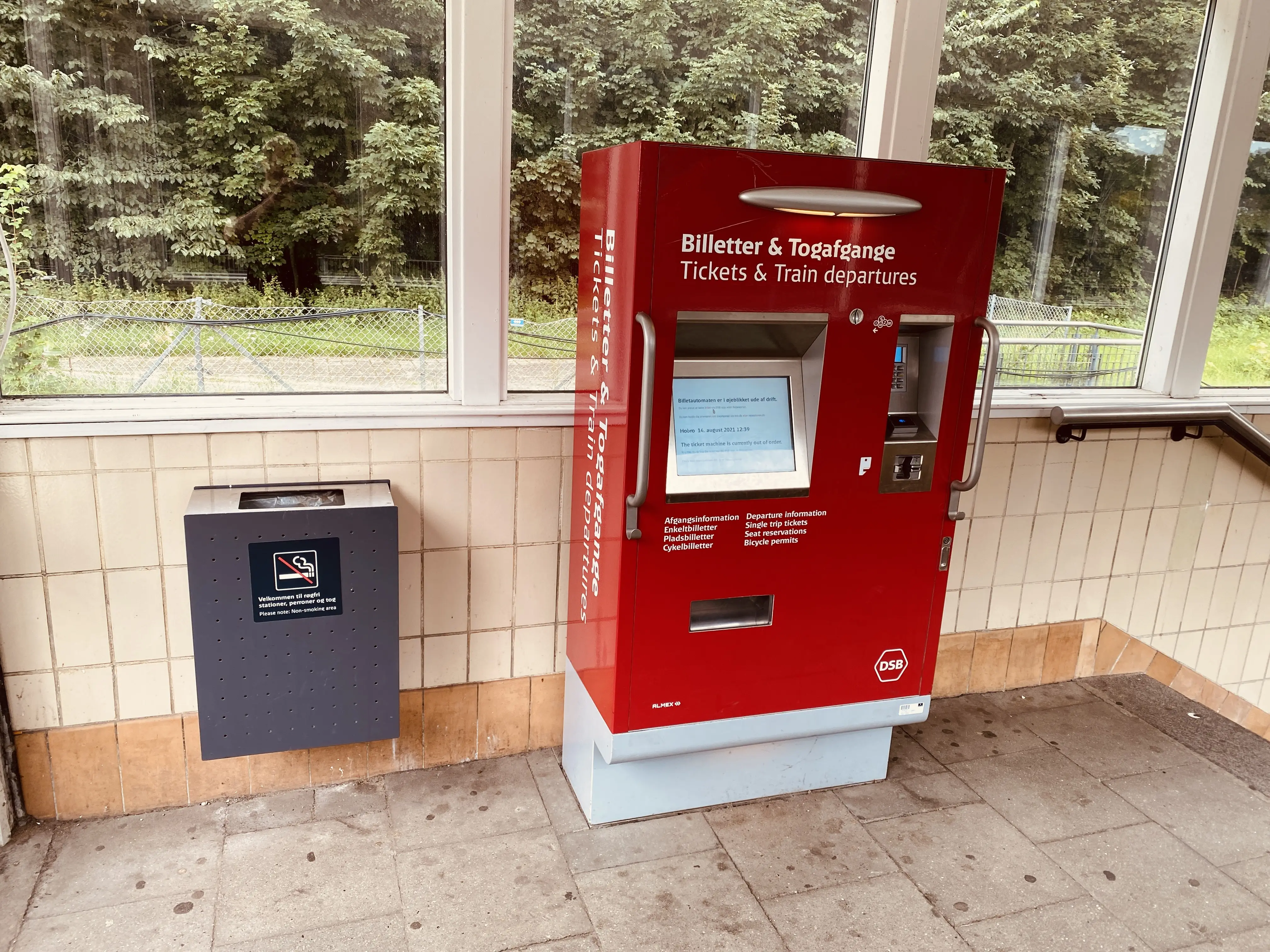 Billede af Hobro Station.