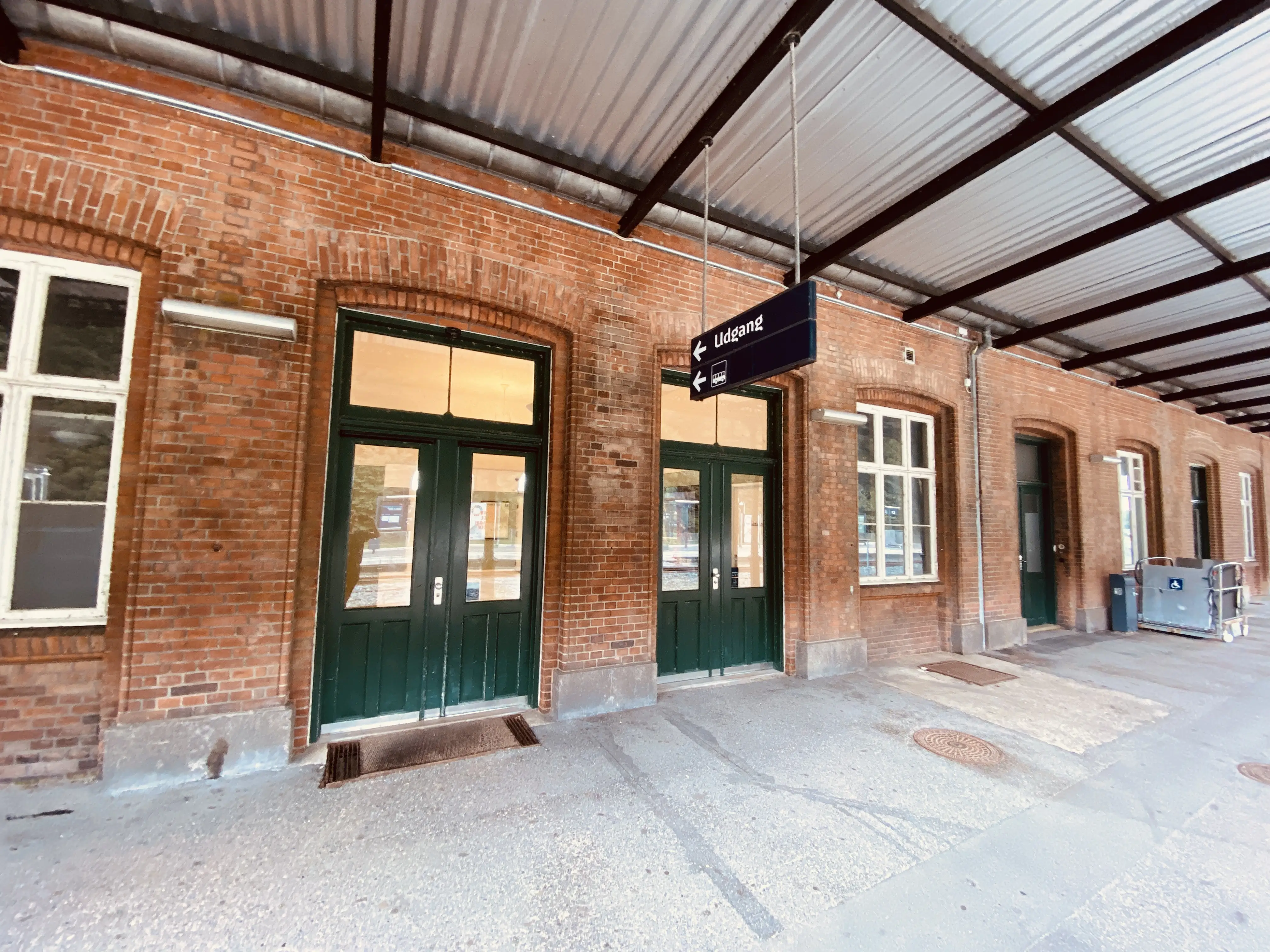 Billede af Hobro Station.