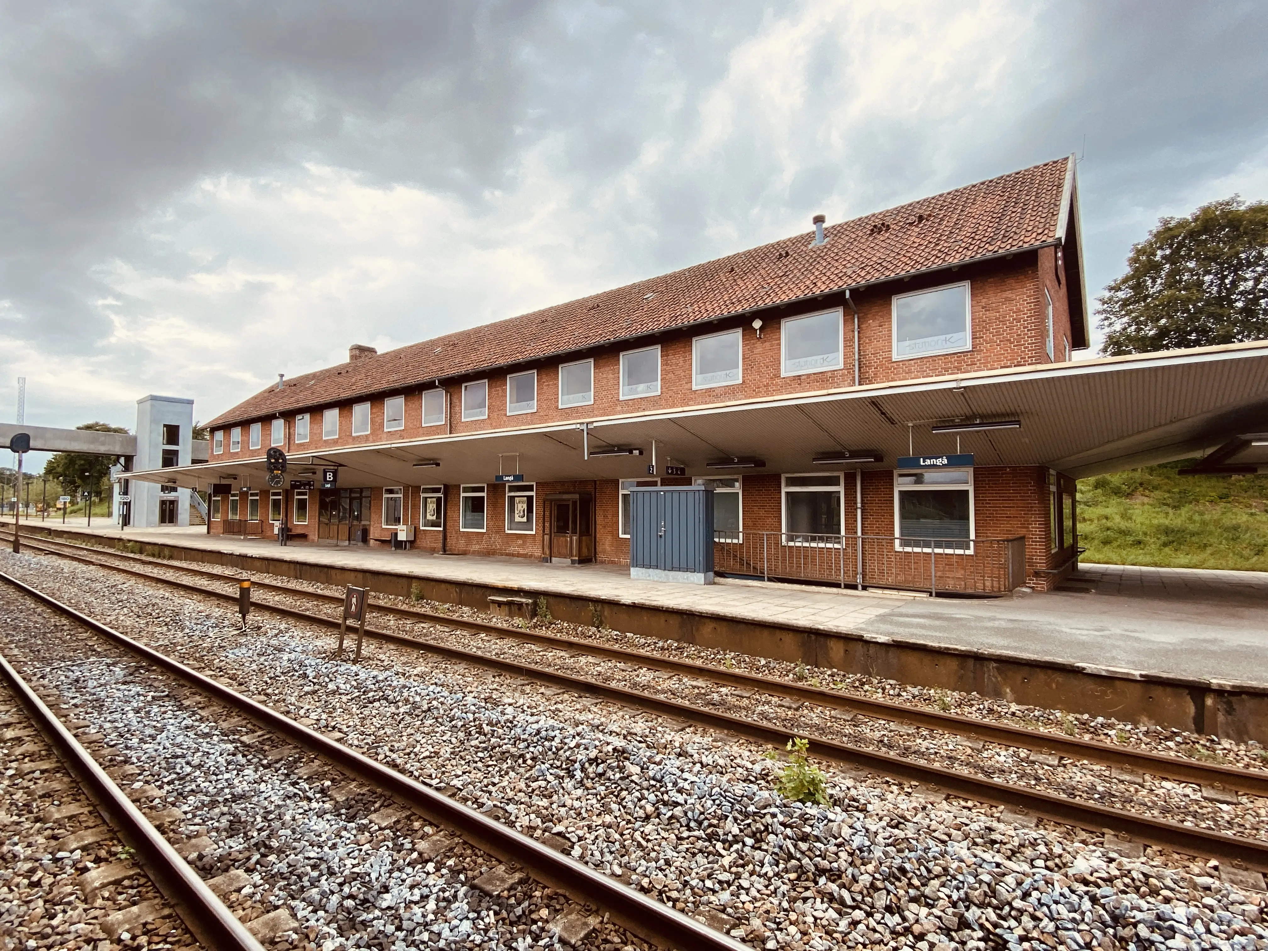 Billede af Langå Station.