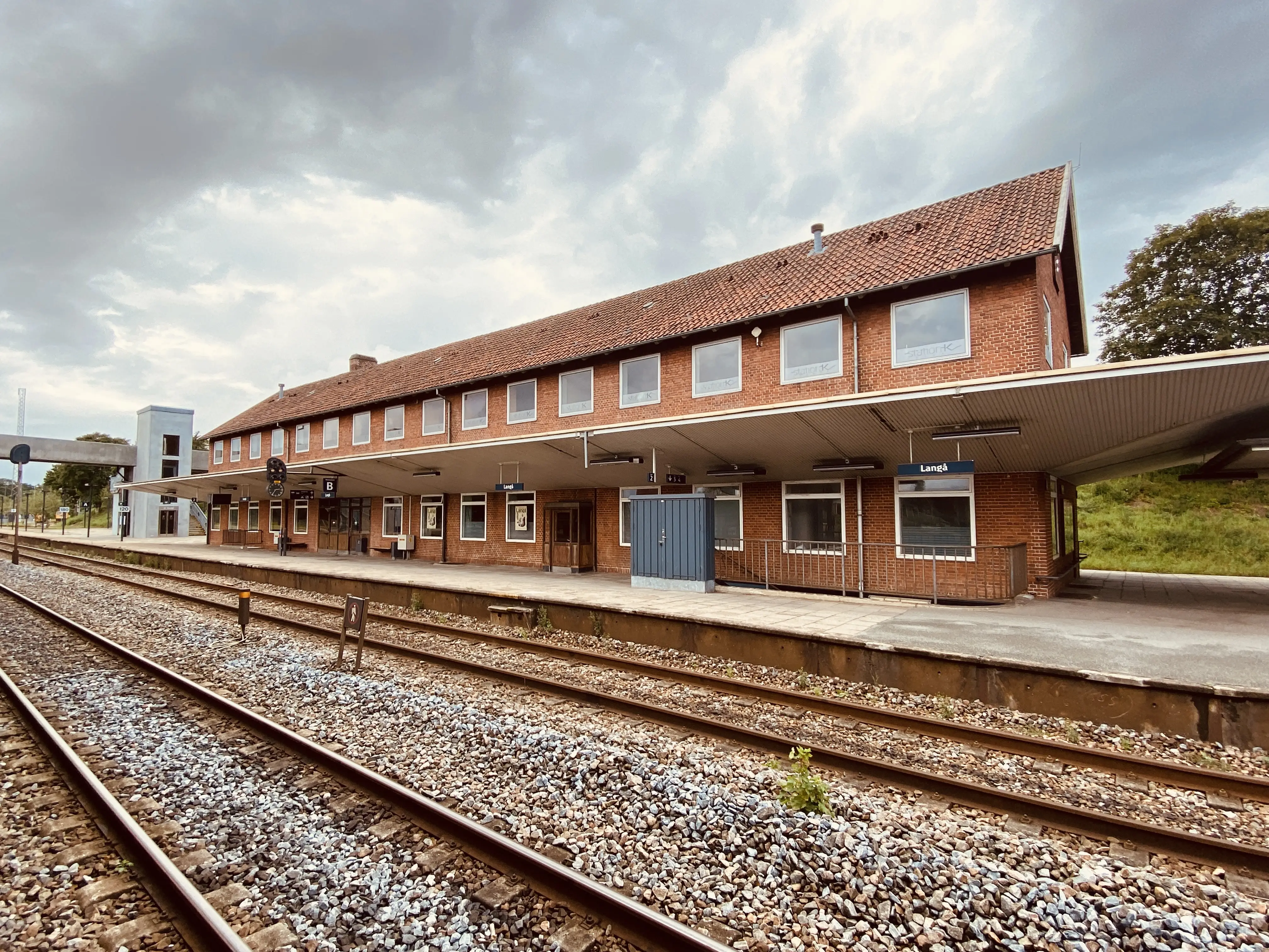 Billede af Langå Station.
