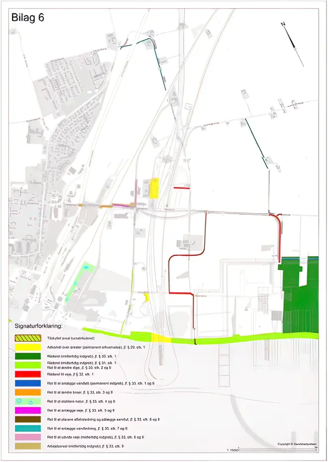 Jernbaneloven af 4. maj 2015 - LOV nr 575 - Bilag 6. Jernbaneloven af 4. maj 2015 - LOV nr 575 - Bilag 6.