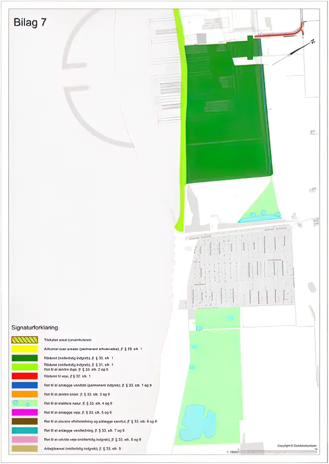 Jernbaneloven af 4. maj 2015 - LOV nr 575 - Bilag 7. Jernbaneloven af 4. maj 2015 - LOV nr 575 - Bilag 7.