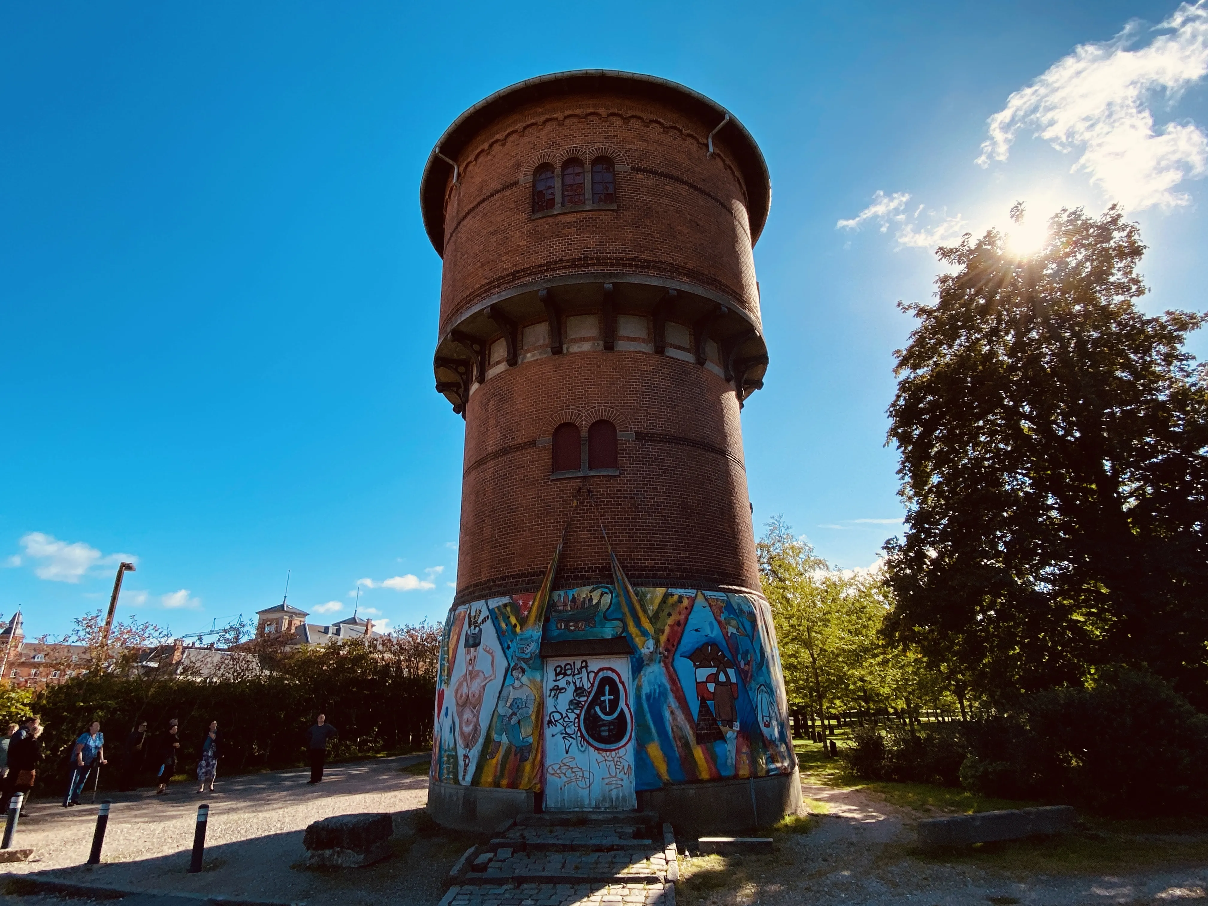 Billede af Aalborg Stations vandtårn.