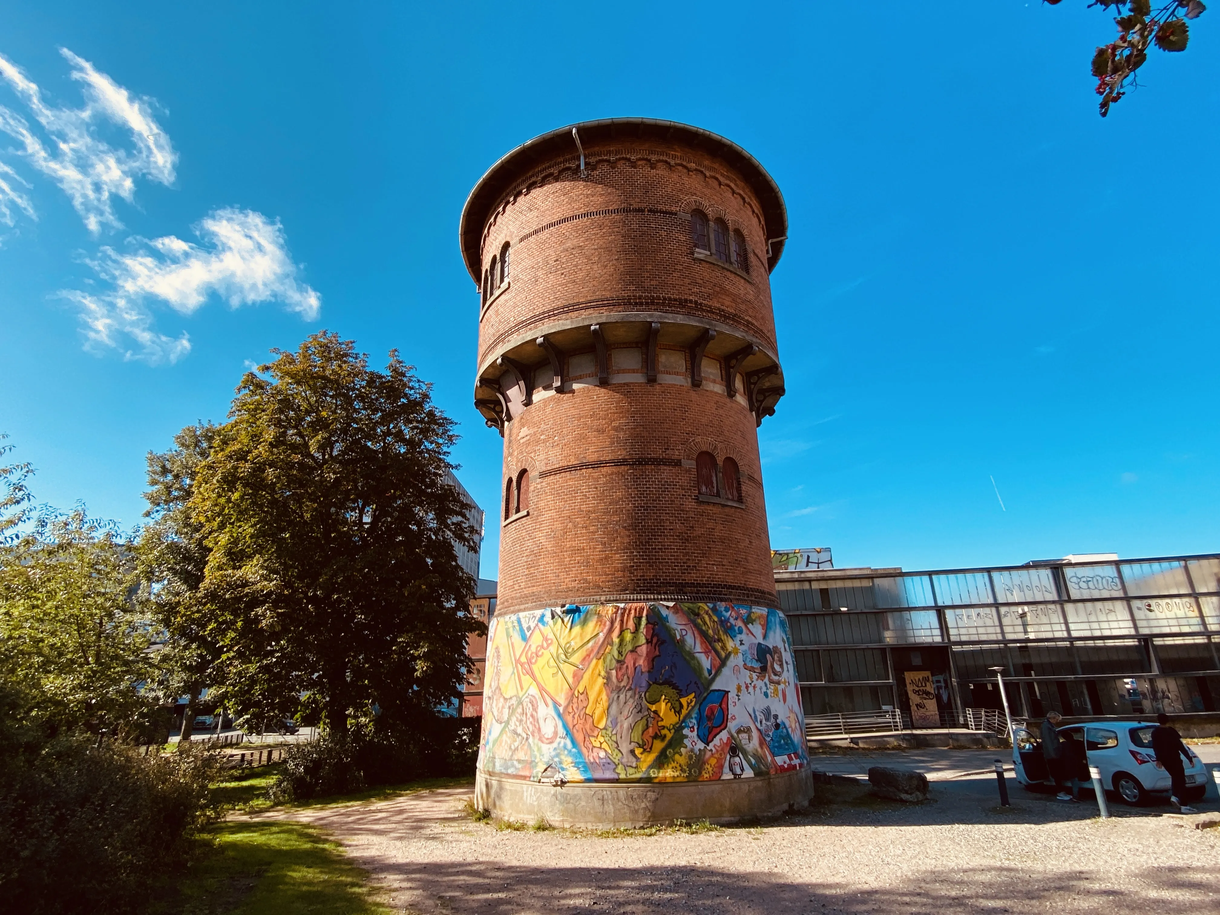 Billede af Aalborg Stations vandtårn.