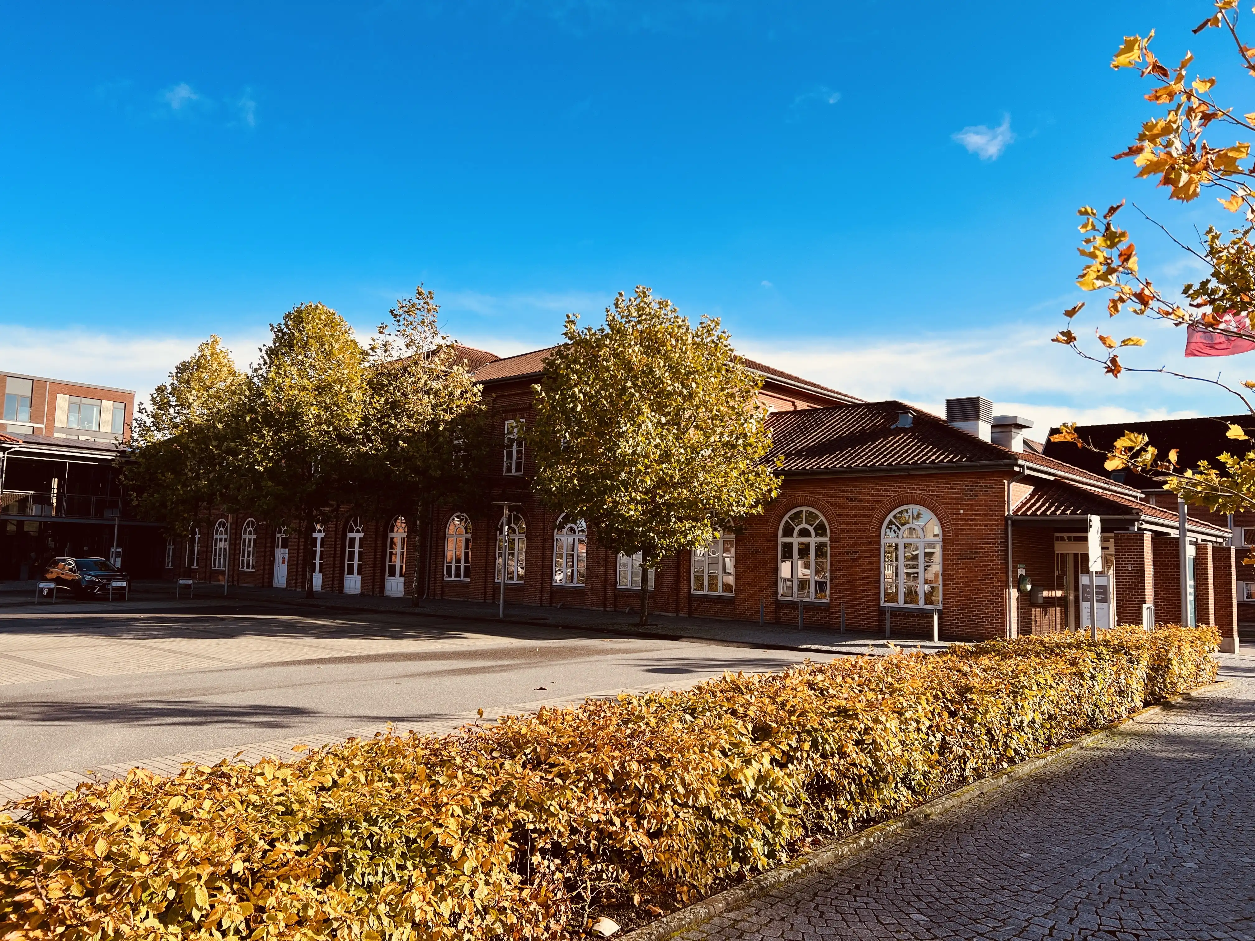 Billede af Odense Sydbanegård. Billede af Odense Sydbanegård.