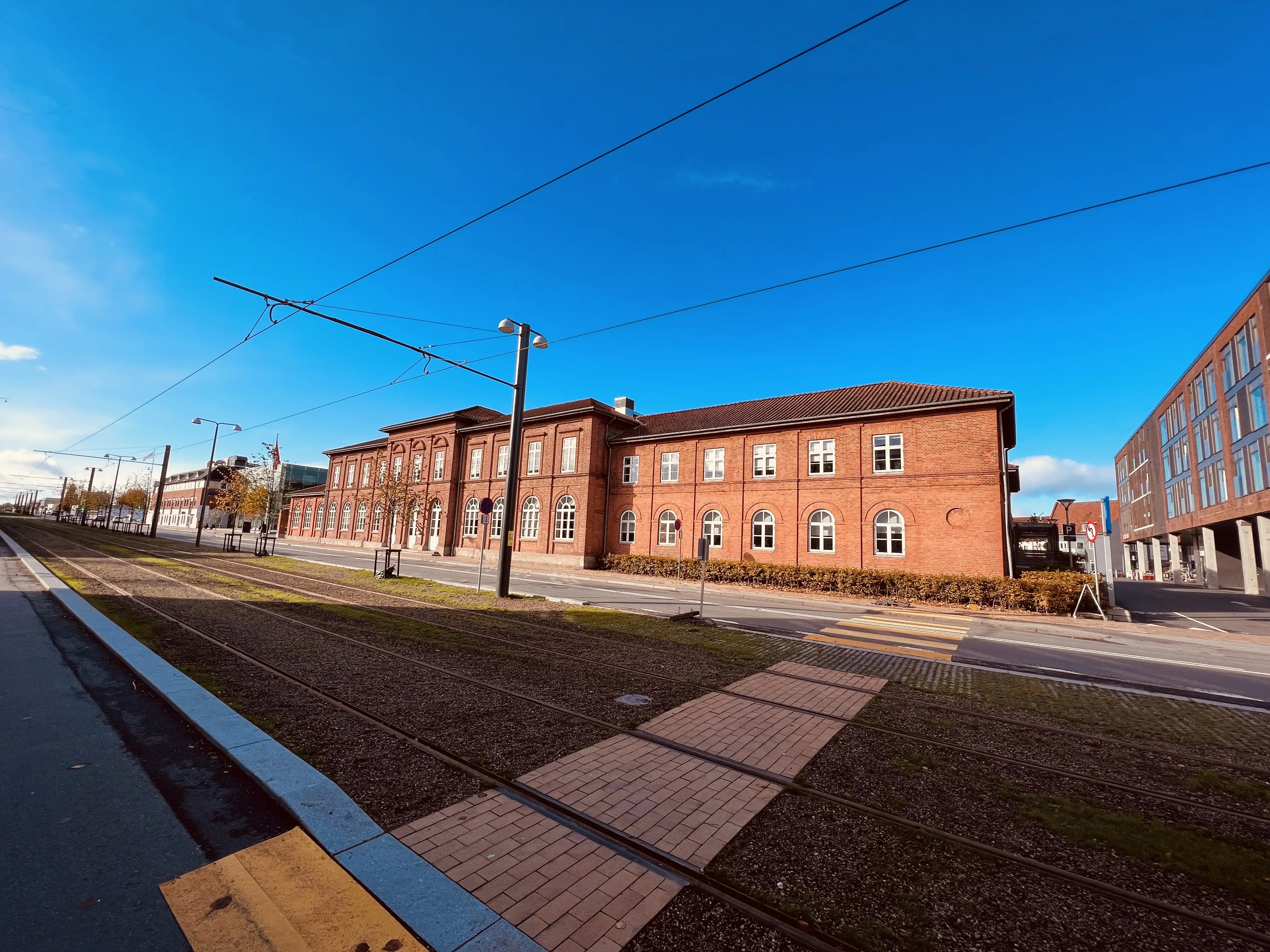 Billede af Odense Sydbanegård. Billede af Odense Sydbanegård.