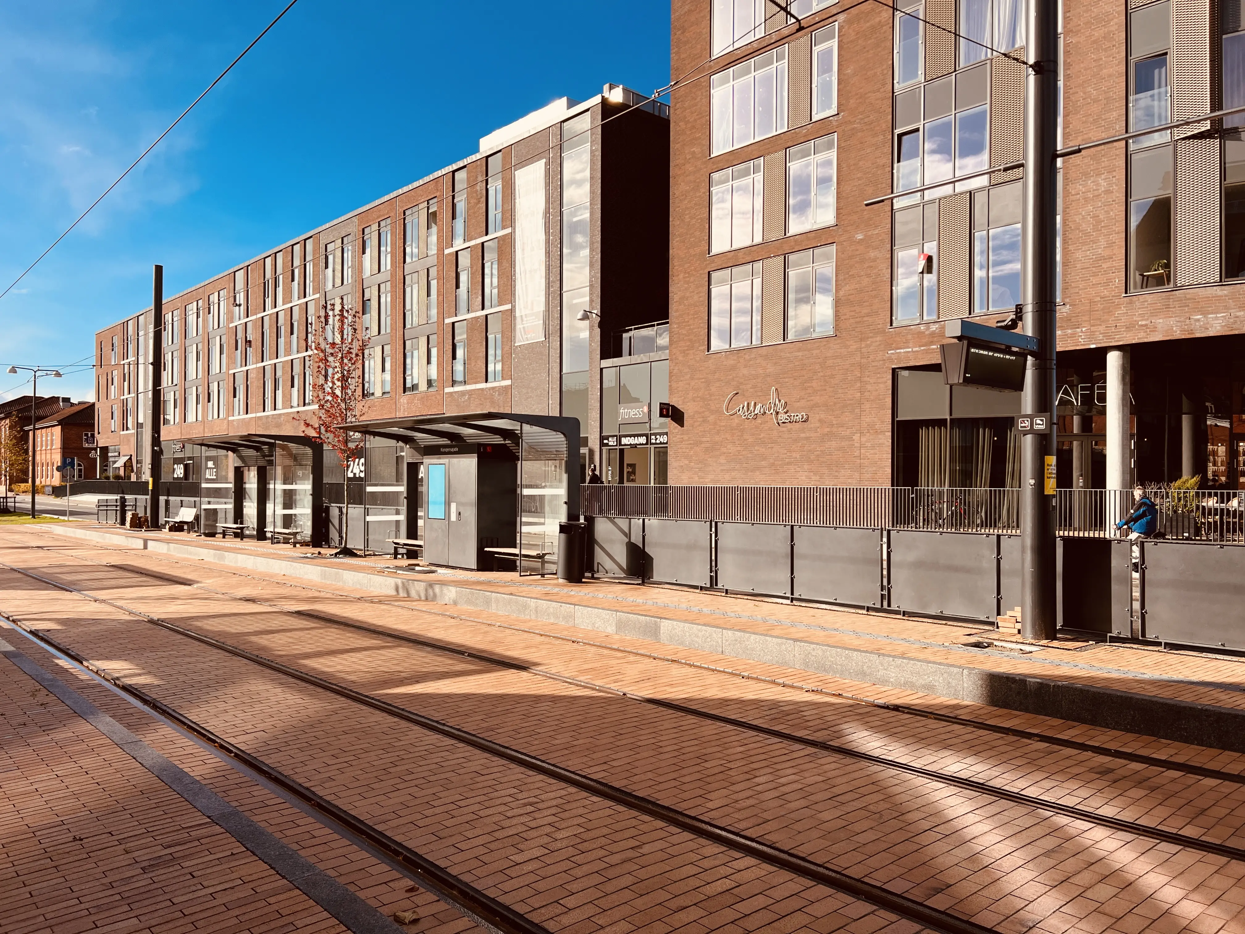 Billede af Kongensgade Letbanestation.