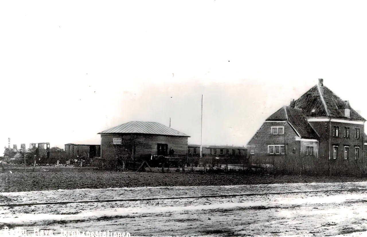 Billede af Rødbyhavn Station.
