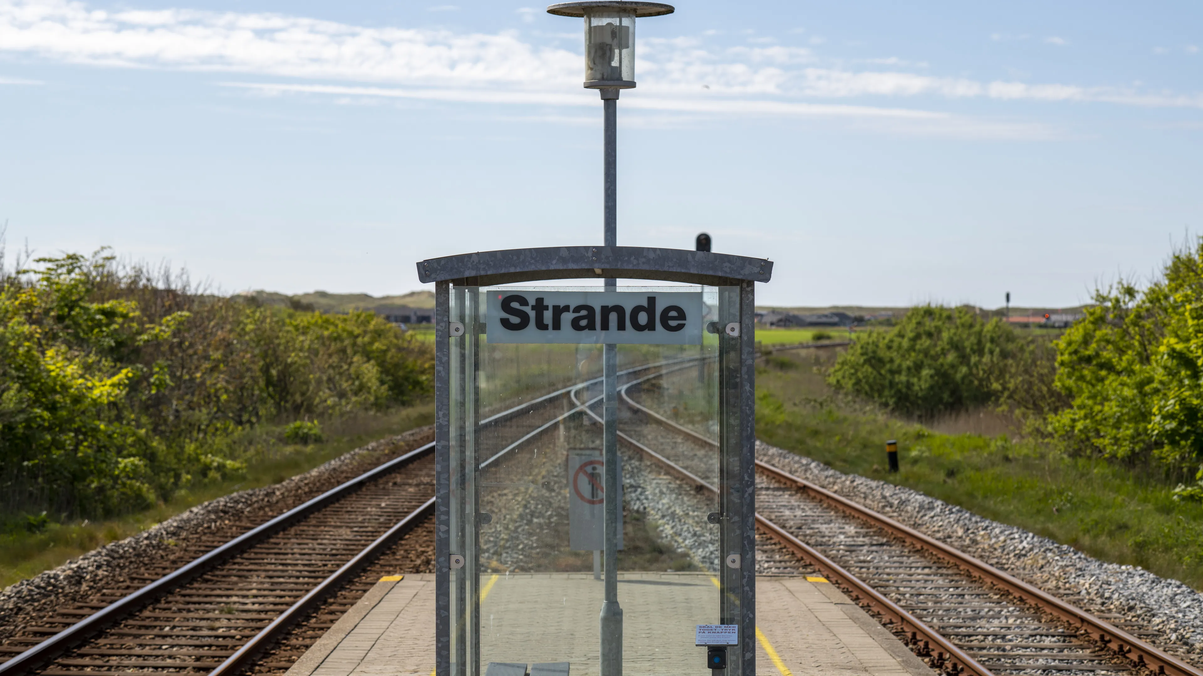 Billede af Strande Trinbræt.