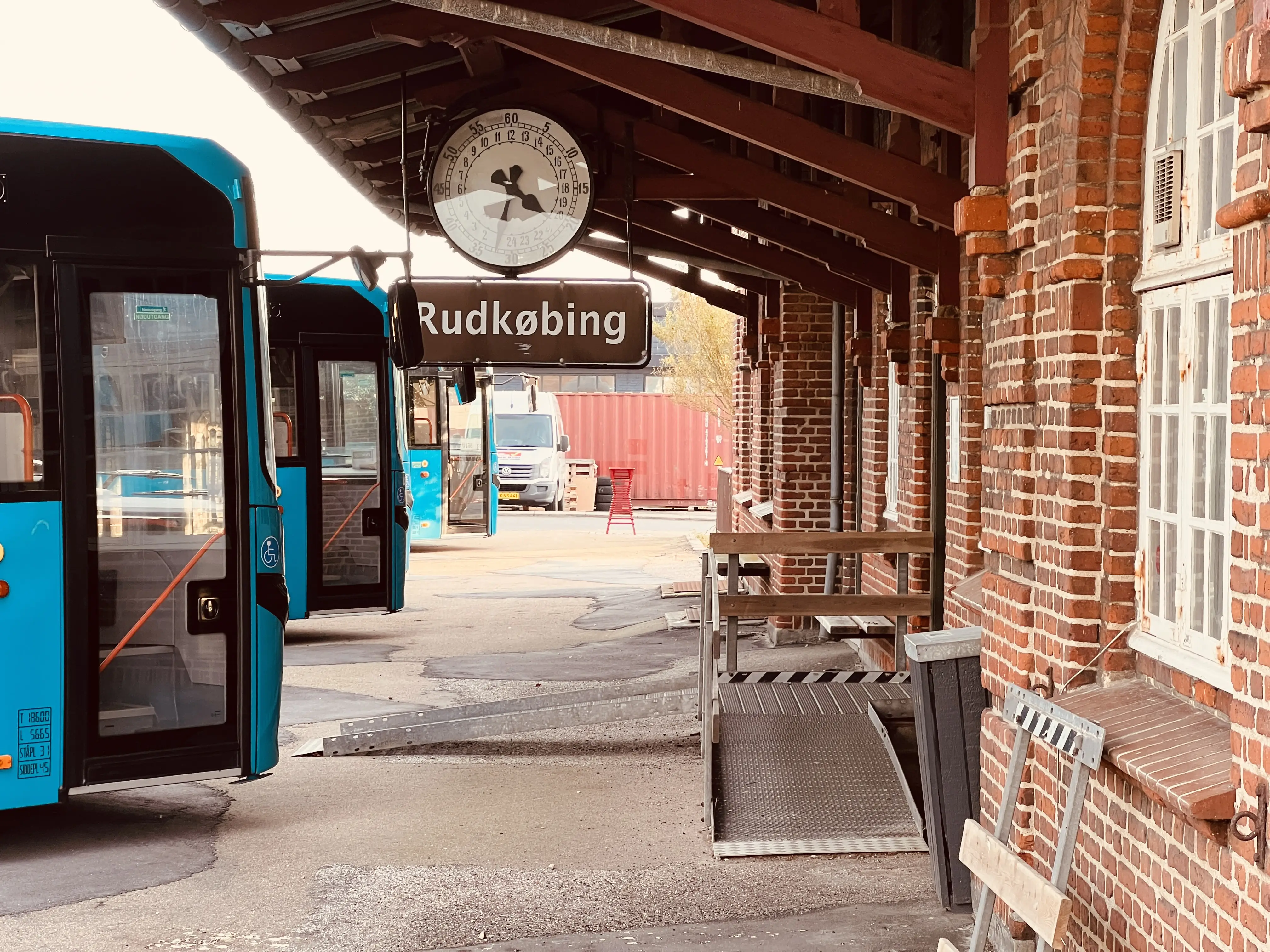 Billede af Rudkøbing Station. Billede af Rudkøbing Station.