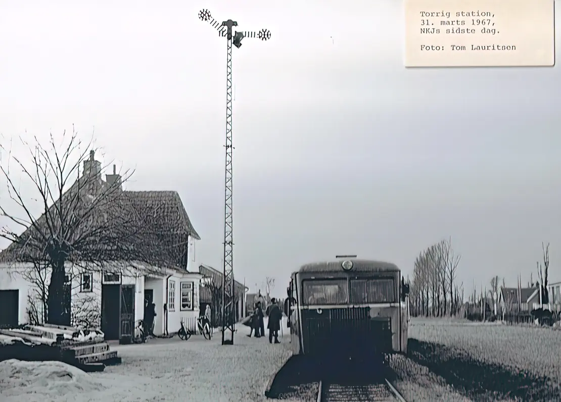 Billede af Torrig Station set fra sporsiden.
