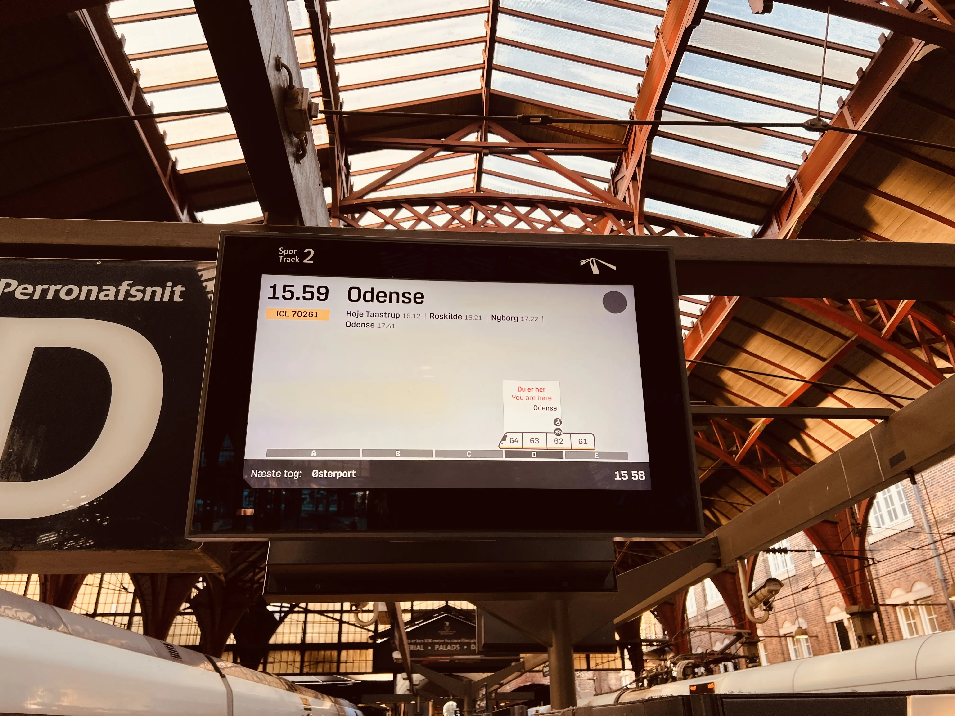 Billede af København Hovedbanegård. Billede af København Hovedbanegård.