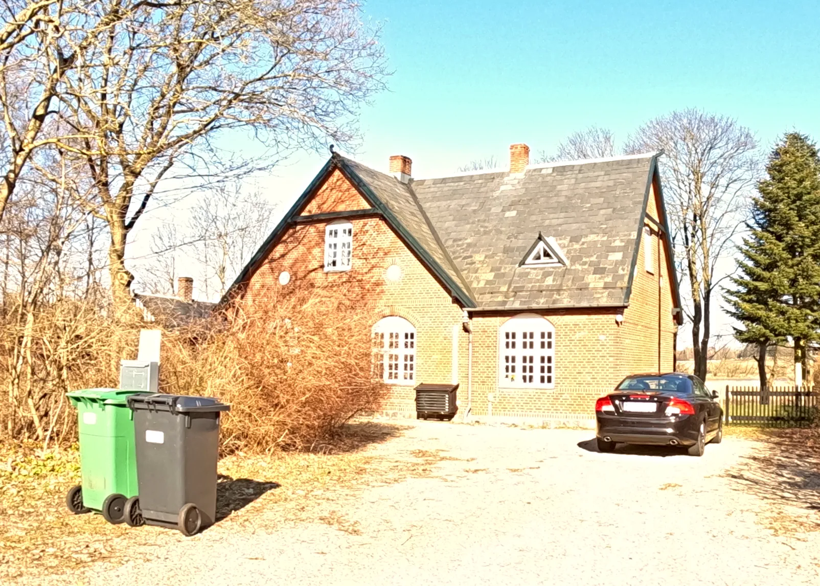 Billede af Ormslev Station.