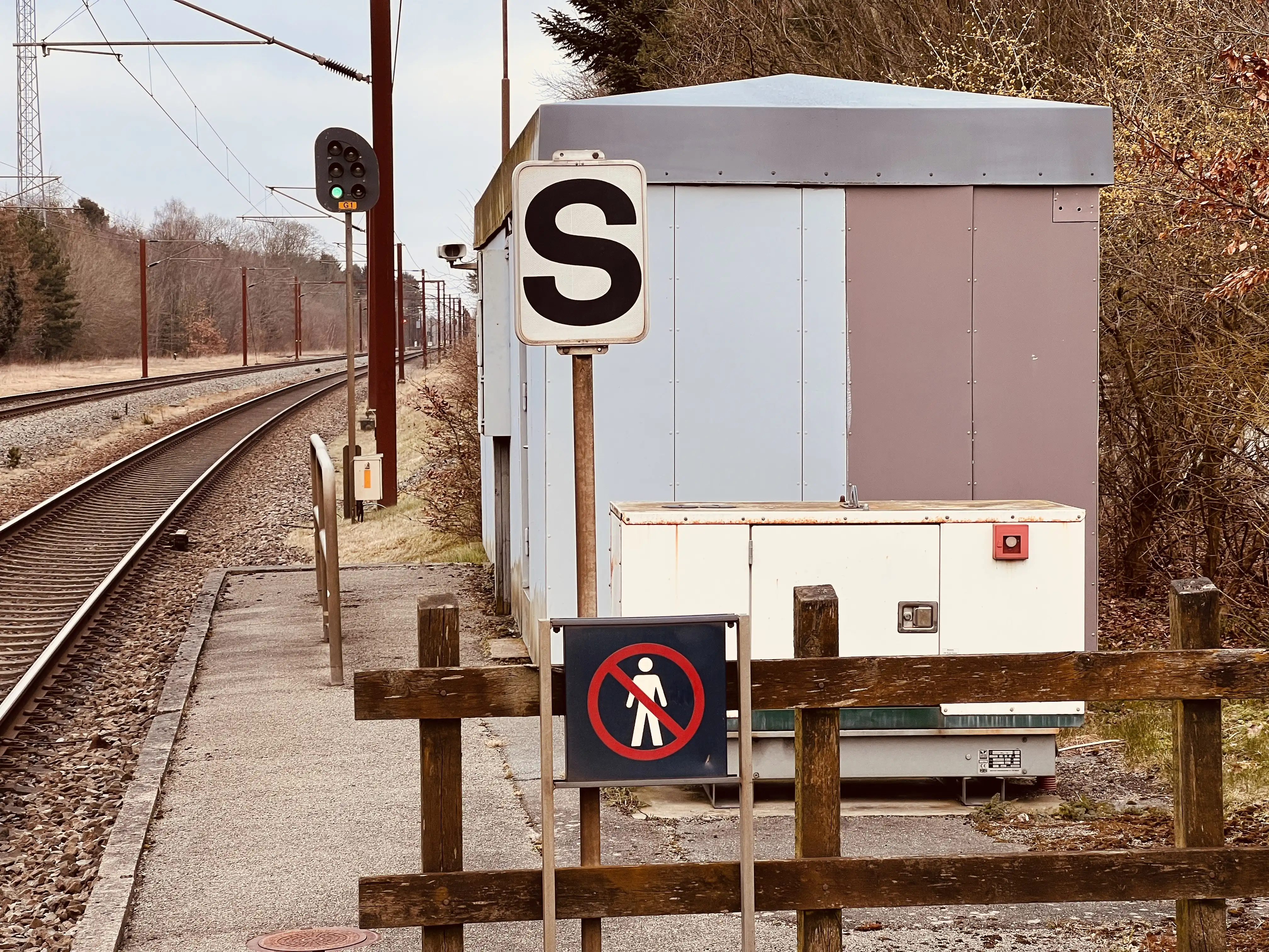 Billede af Holmstrup Trinbræt.