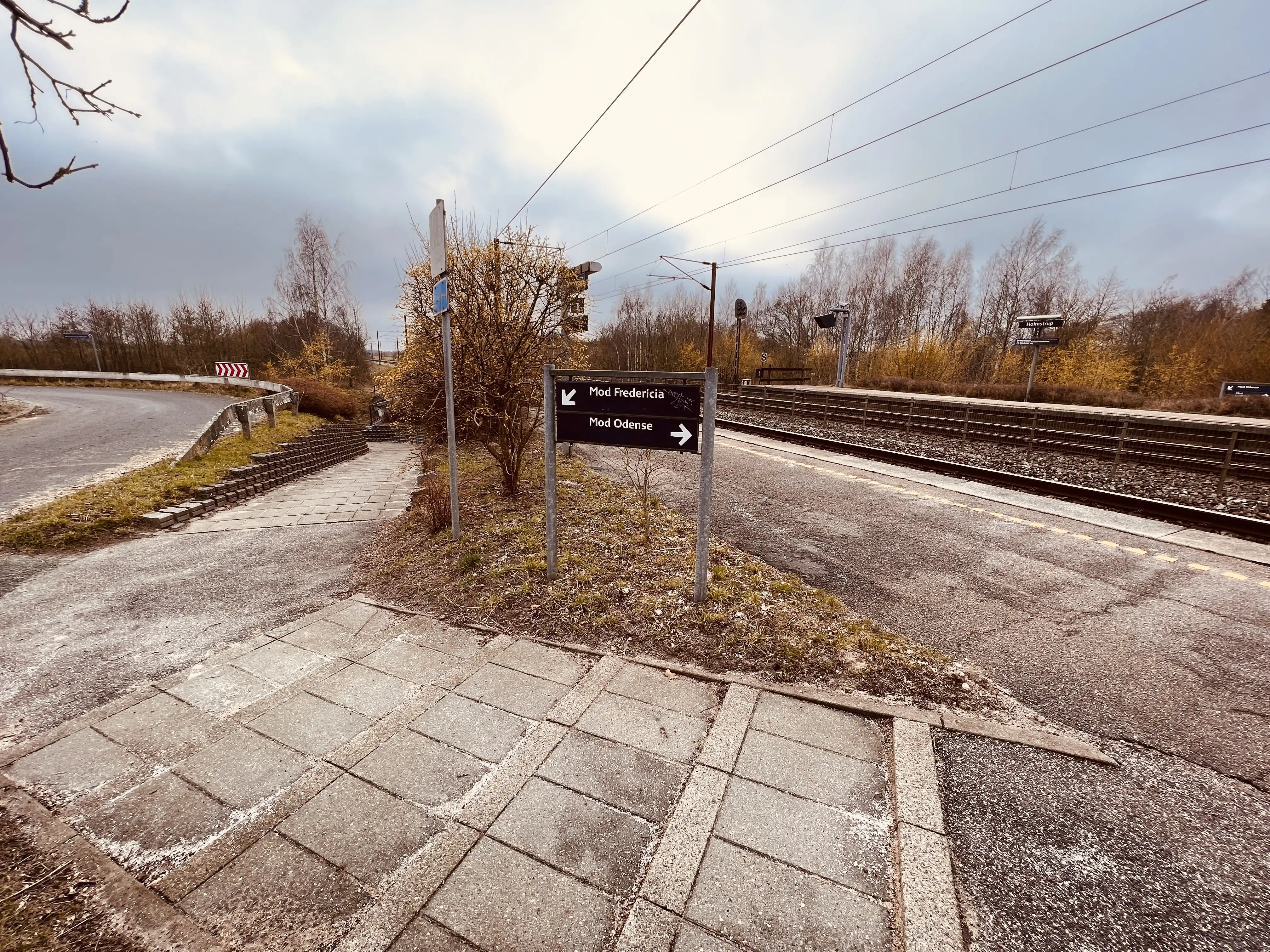 Billede af Holmstrup Trinbræt.