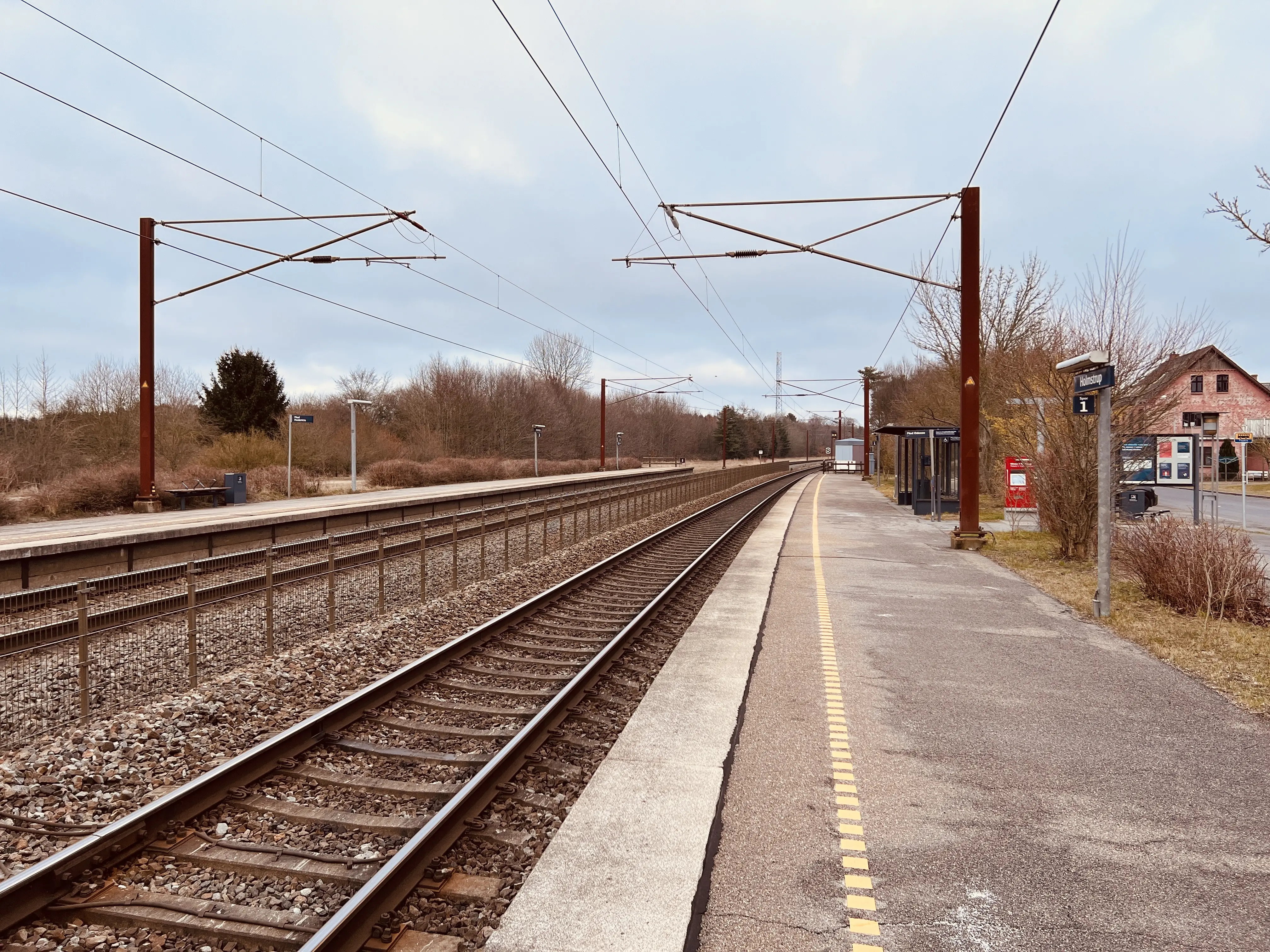 Billede af Holmstrup Trinbræt.