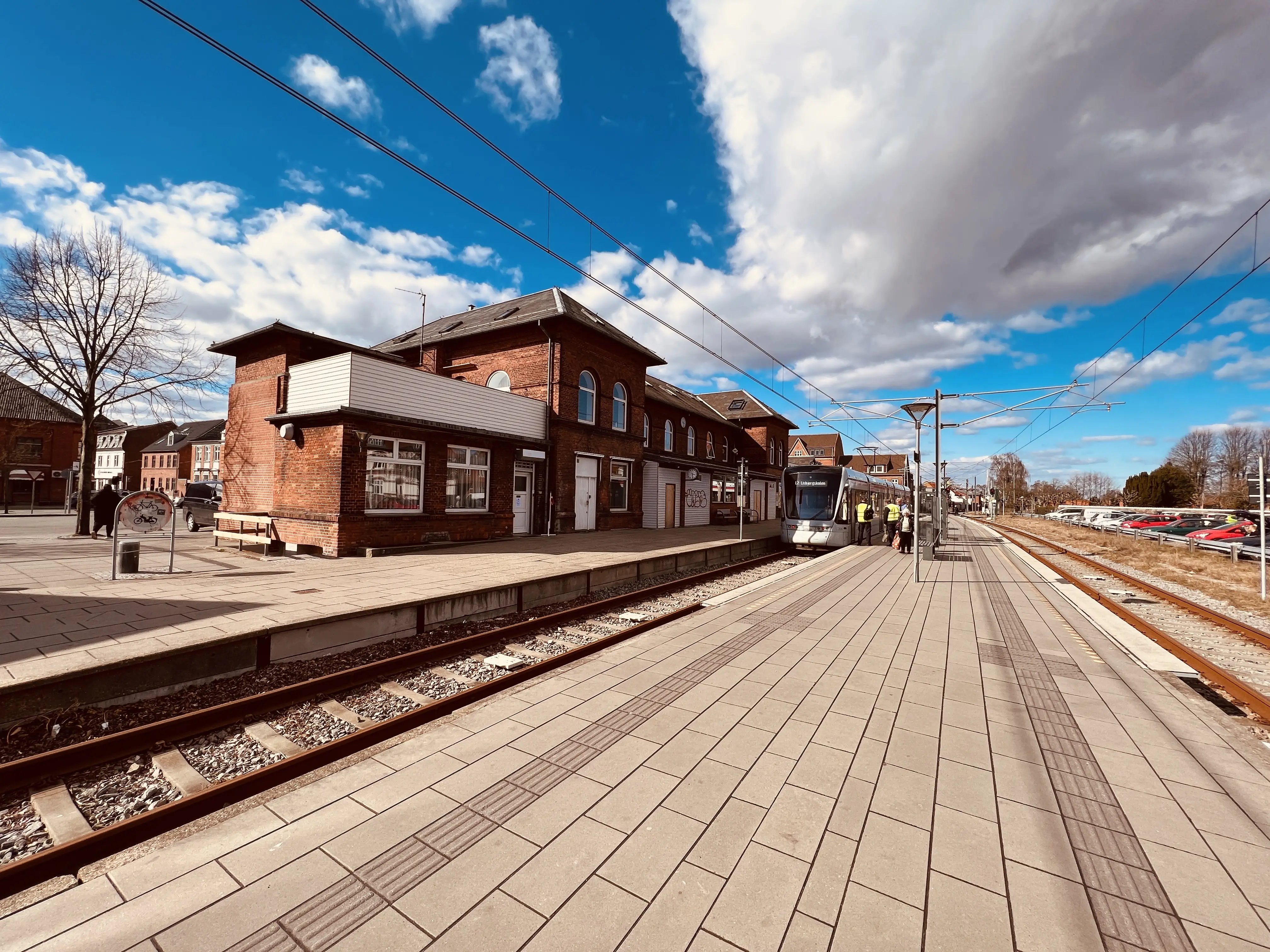 Billede af Odder Station.