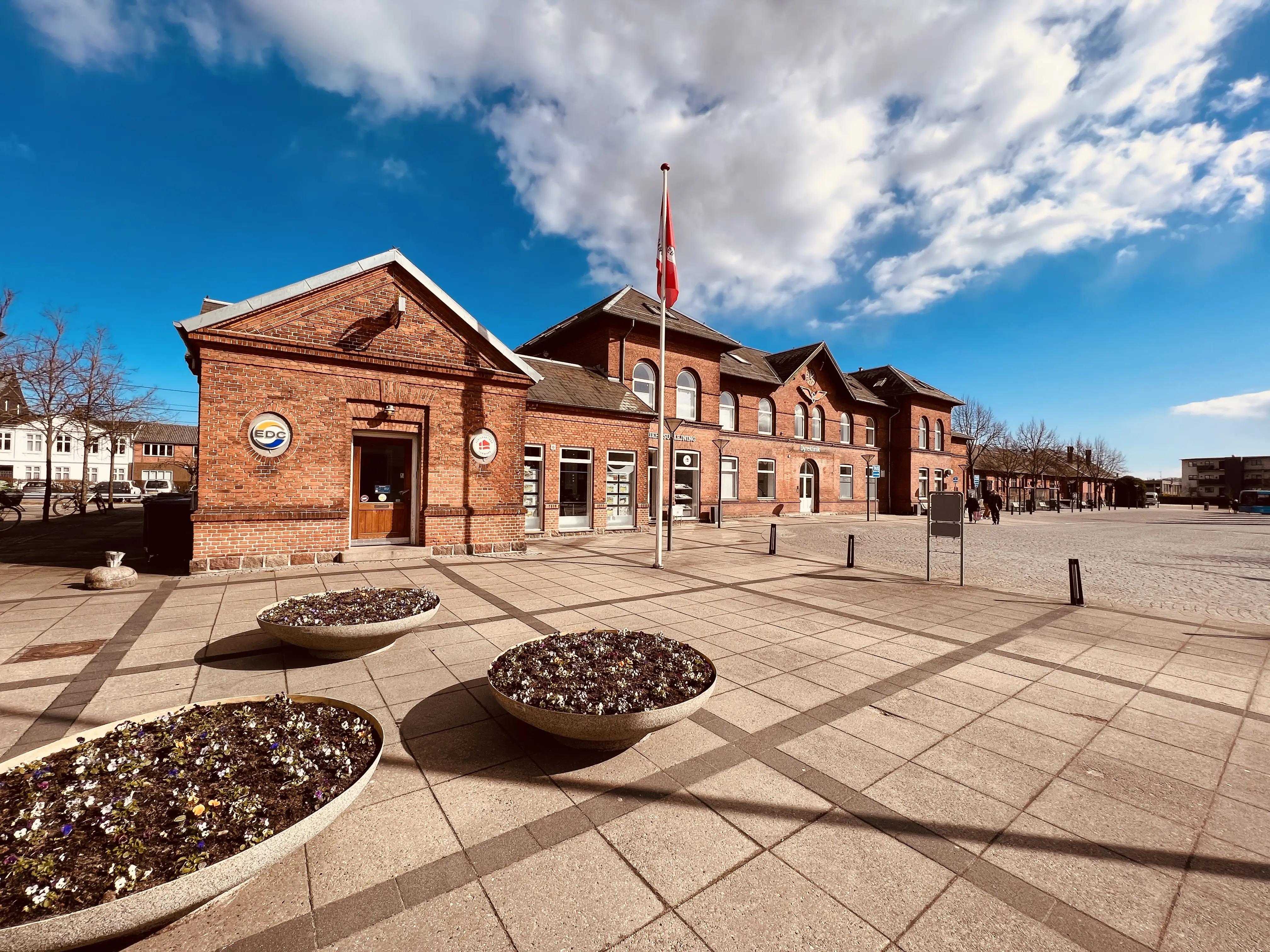 Billede af Odder Letbanestation. Billede af Odder Letbanestation.