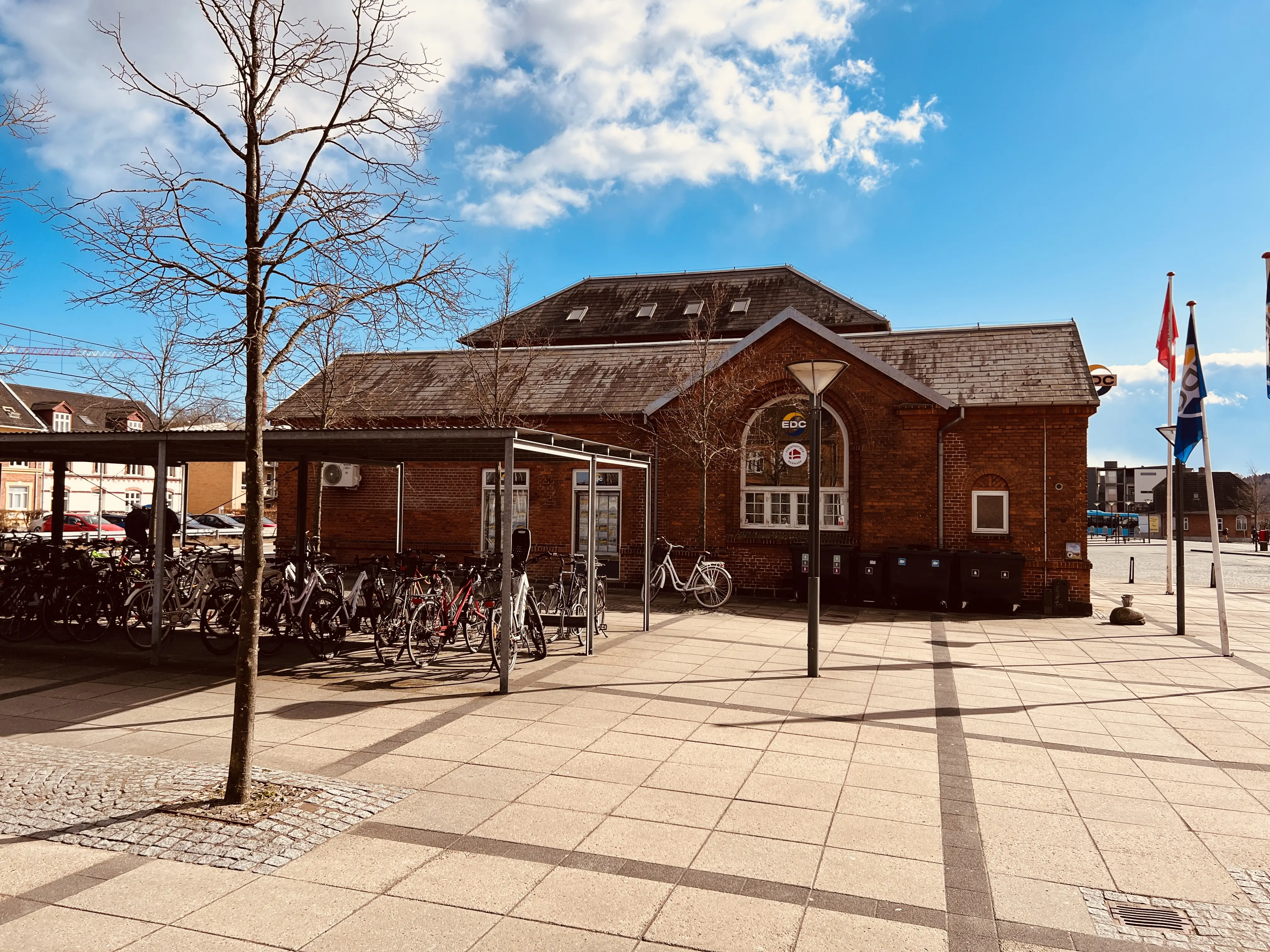 Billede af Odder Letbanestation. Billede af Odder Letbanestation.