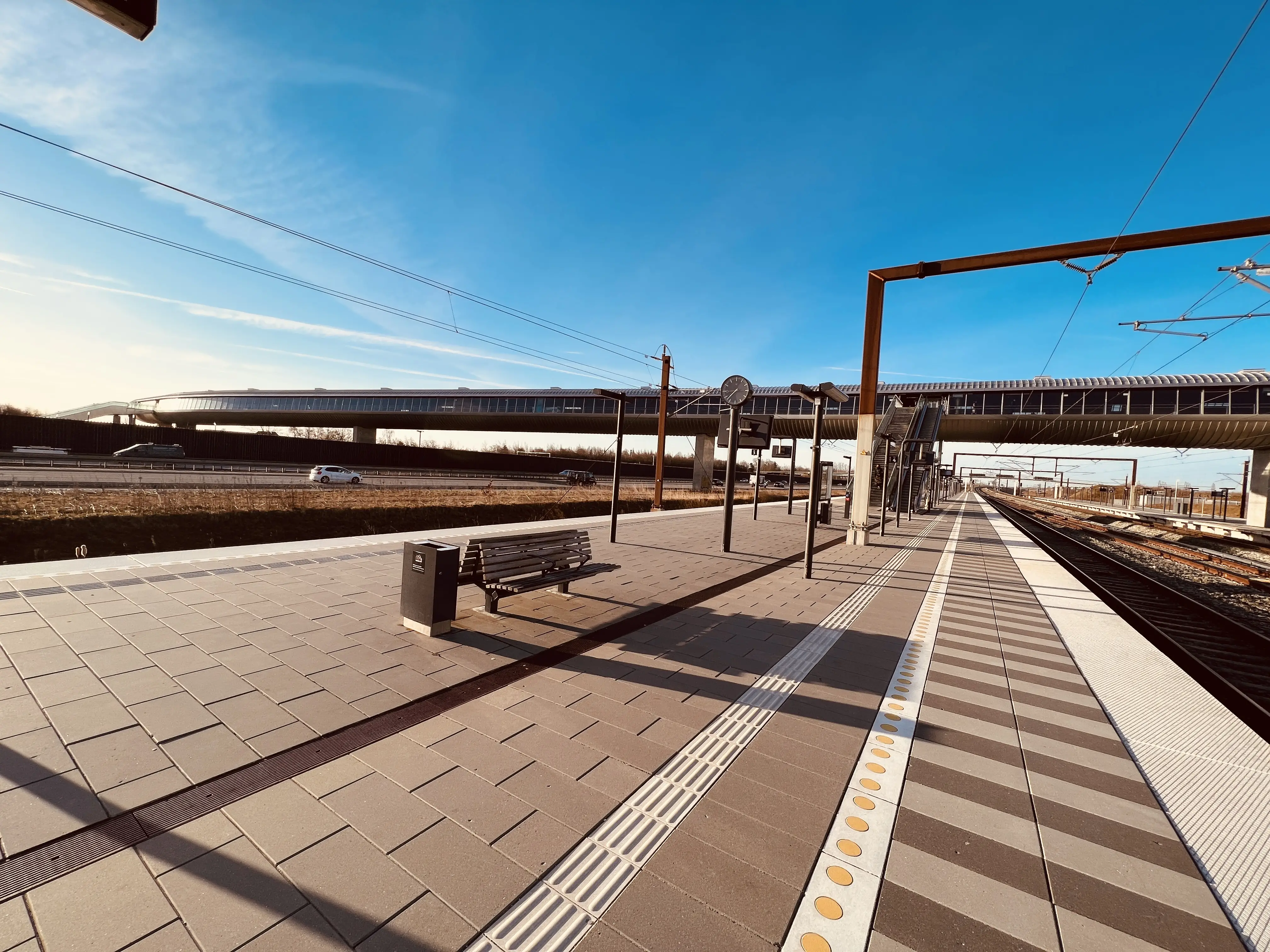 Billede af Køge Nord Trinbræt. Billede af Køge Nord Trinbræt.